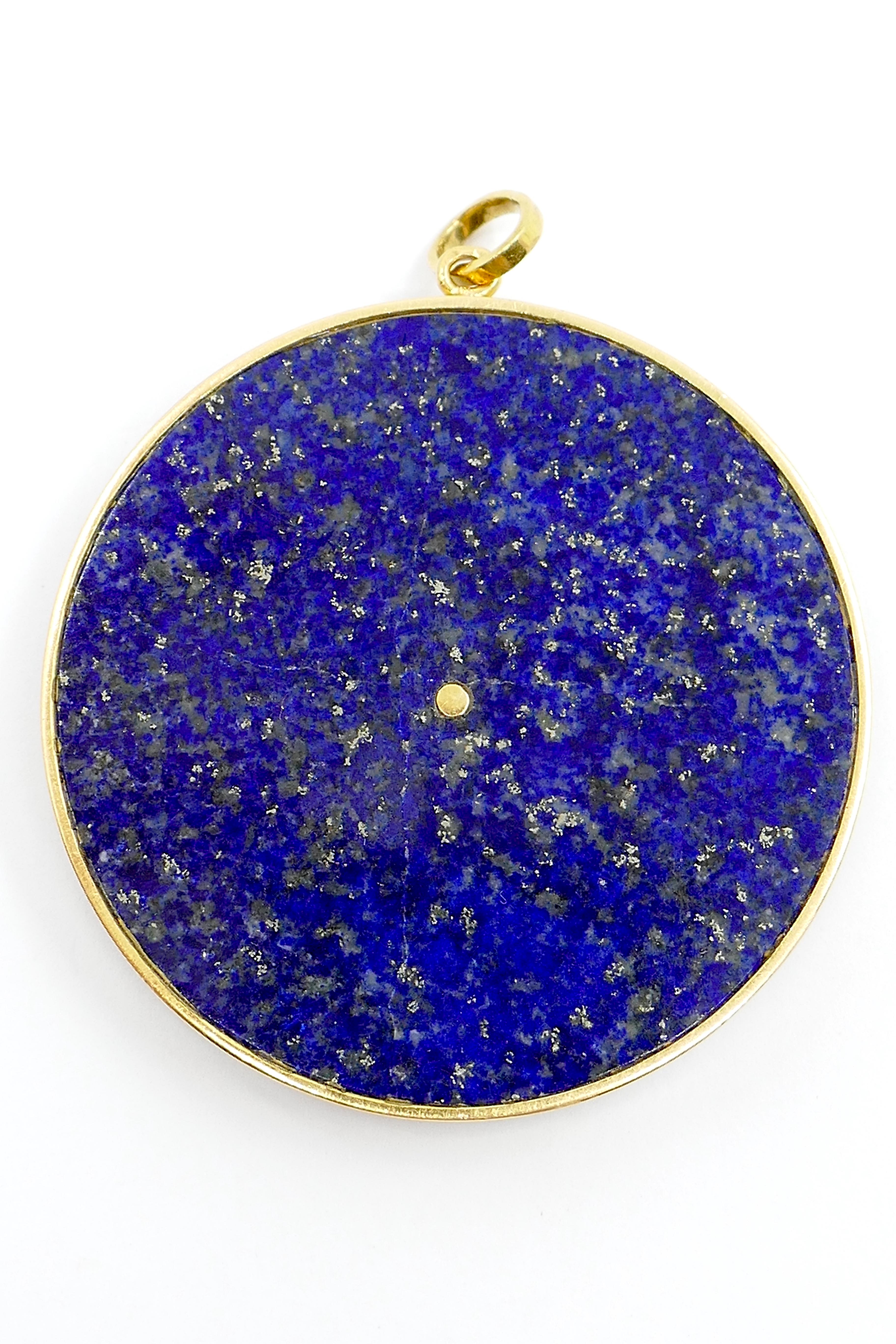 14k gold sagittarius pendant