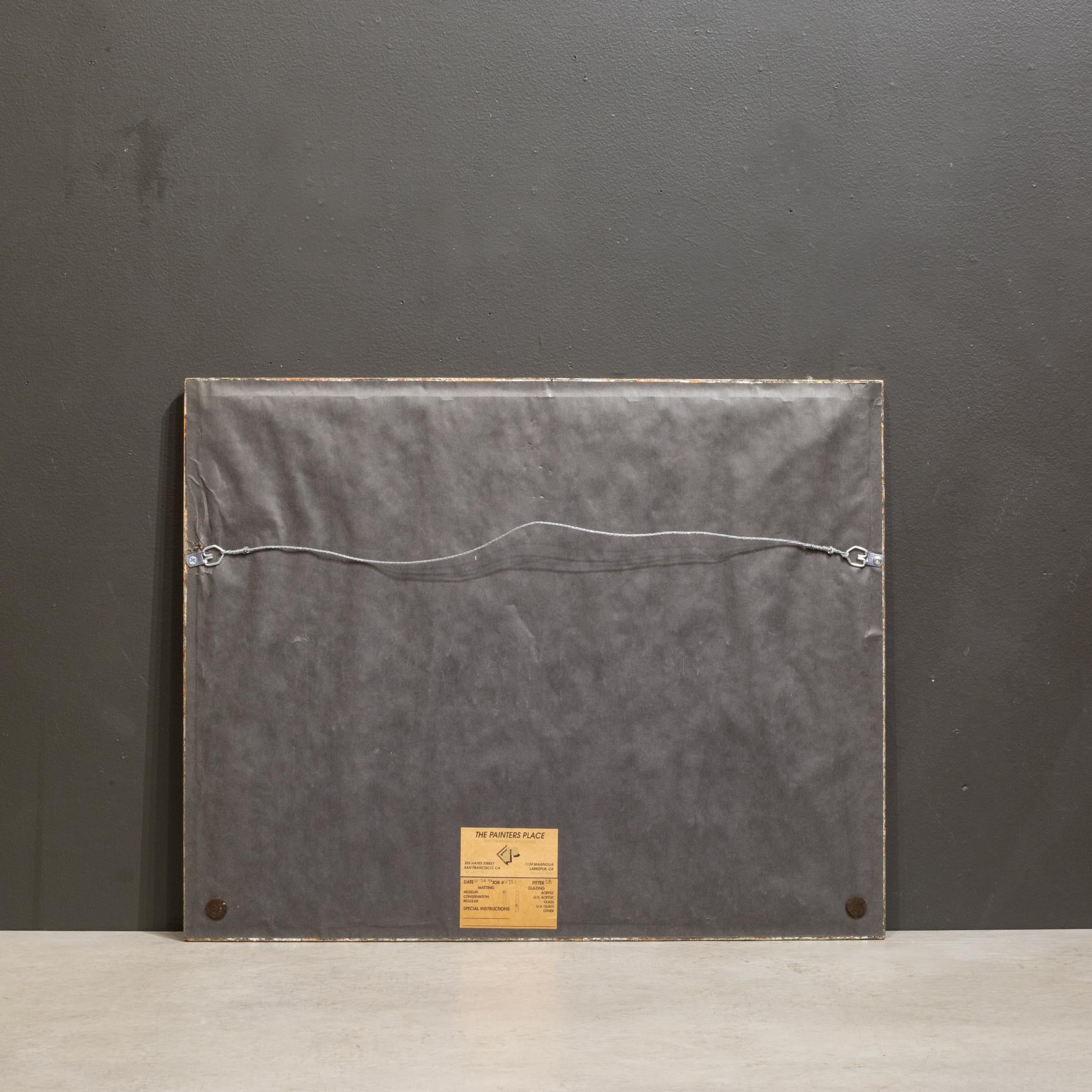 Astronomy Prints Framed in a White Gold Frames en venta 4