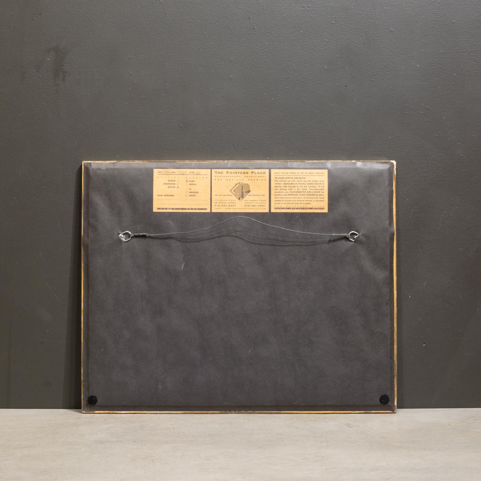 Astronomy Prints Framed in a White Gold Frames en venta 5