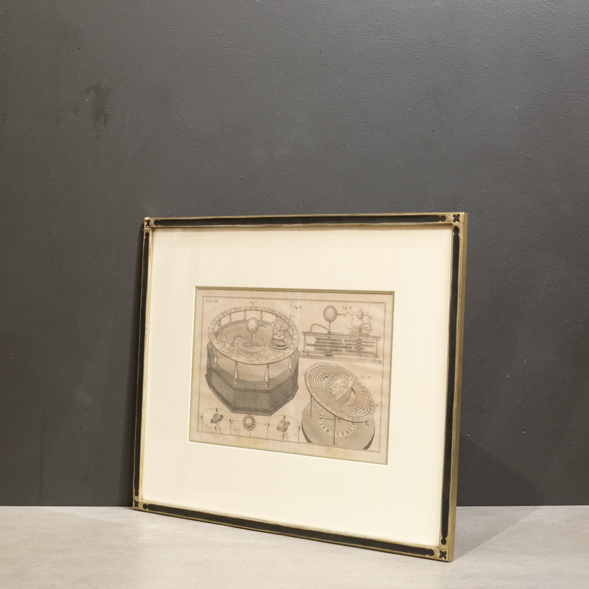 ABOUT

Pair of astronomy illustrations in white gilt frames. 

CREATOR Unknown. 
DATE OF MANUFACTURE c.1920-1950.. Framed in 2001. 
MATERIALS AND TECHNIQUES Paper, Wood, Glass. 
CONDITION Good. Wear consistent with age and use. Wear to upper left on