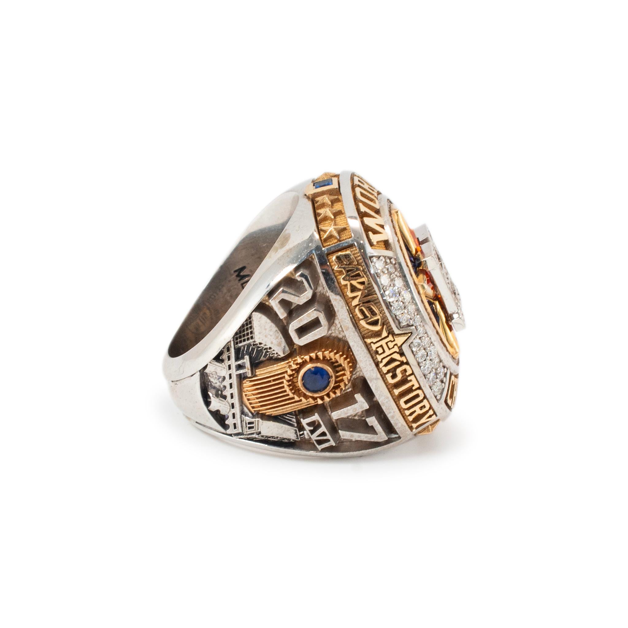 Astros 2017 Campeonato de la Serie Mundial Edición Limitada #97 de 112 Anillo de Cóctel en Excelente estado para la venta en Houston, TX