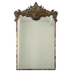 Asturias Special Edition Baroque Mirror with Tempered Stainless Steel Frame