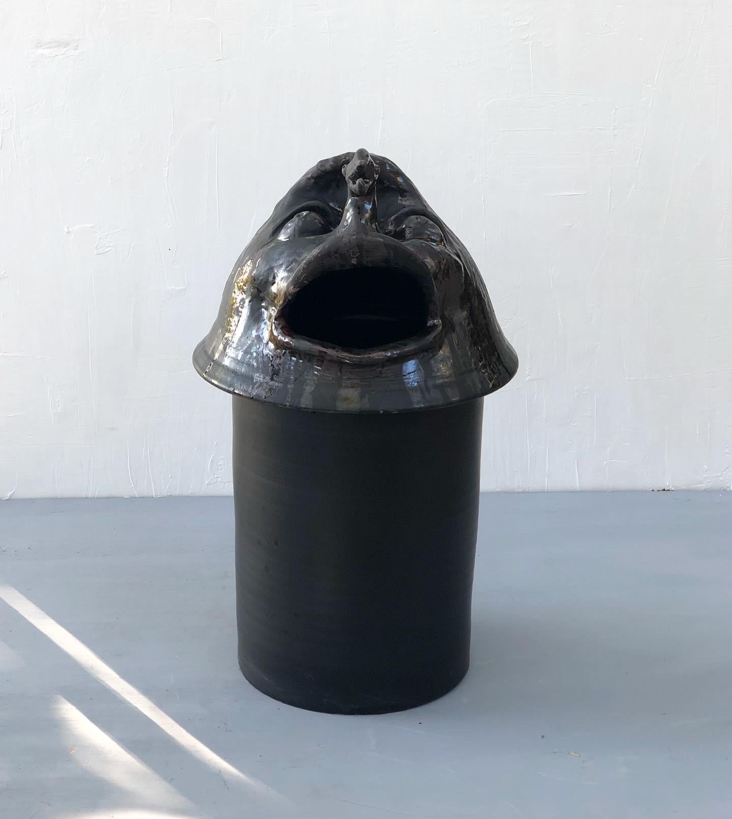 Asu Waste Sculptural Bin & Container, VGO Associates In New Condition For Sale In Grasse, FR