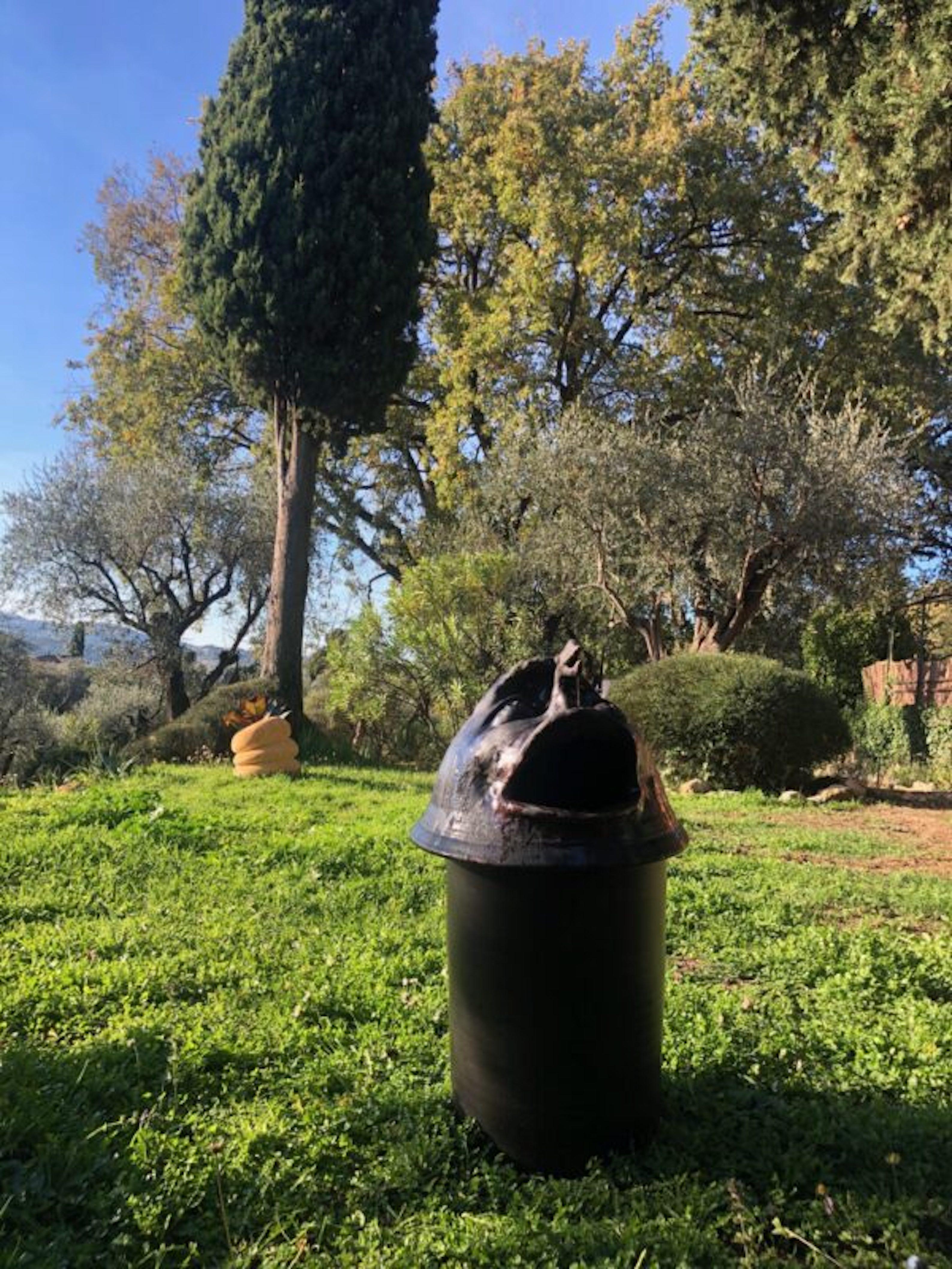 Contemporary Asu Waste Sculptural Bin & Container, VGO Associates For Sale