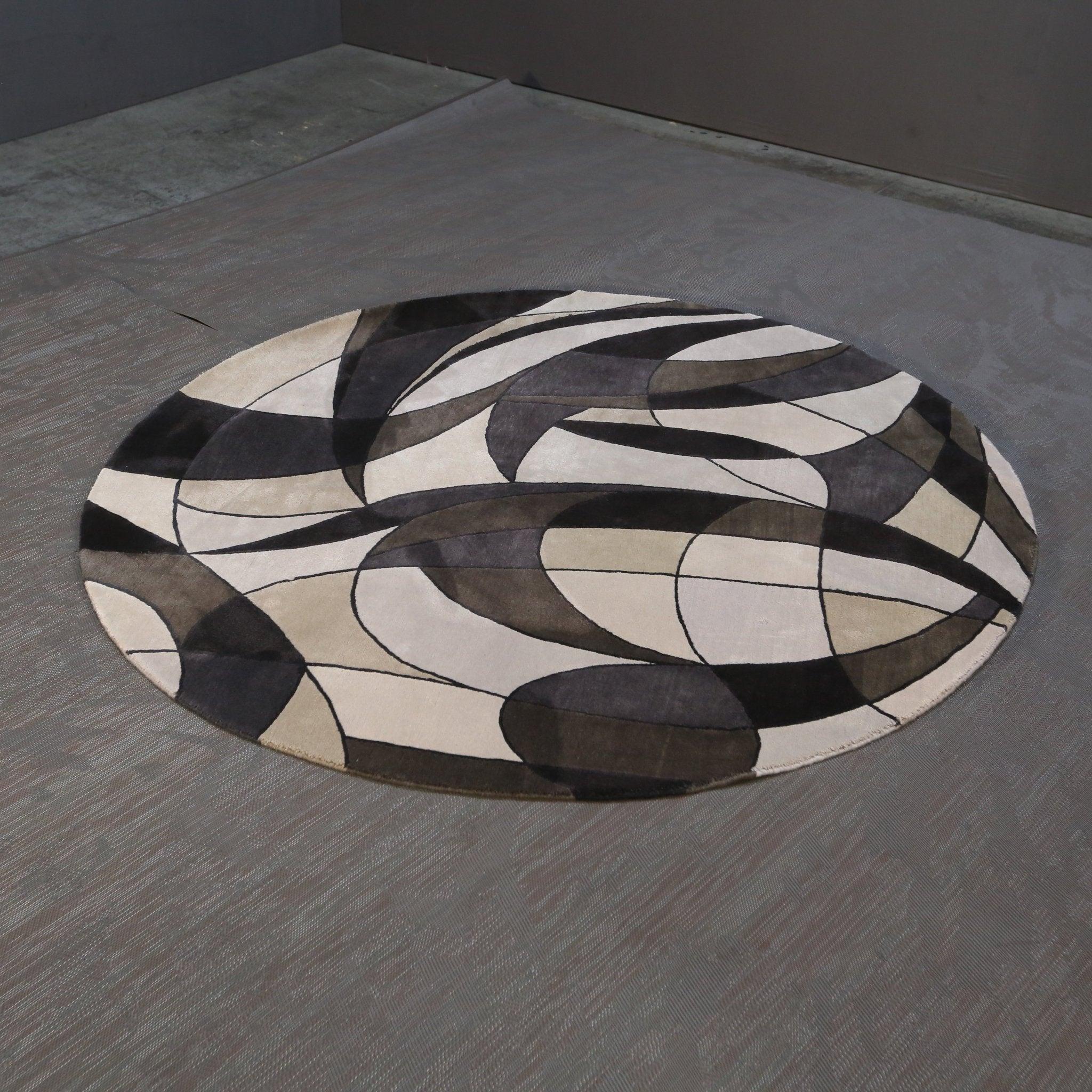Modern Asymetrie Rug by Christopher Guy