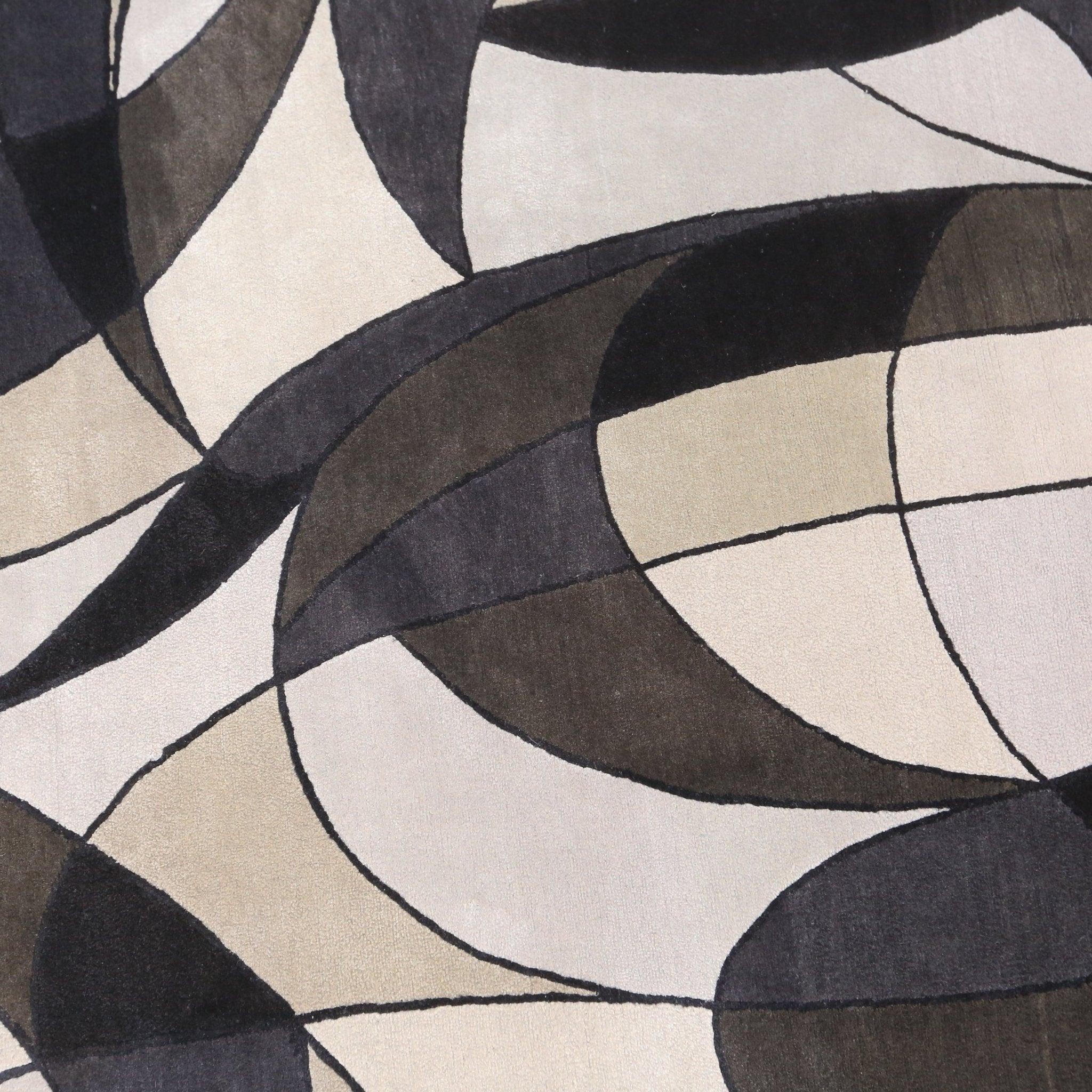 English Asymetrie Rug by Christopher Guy