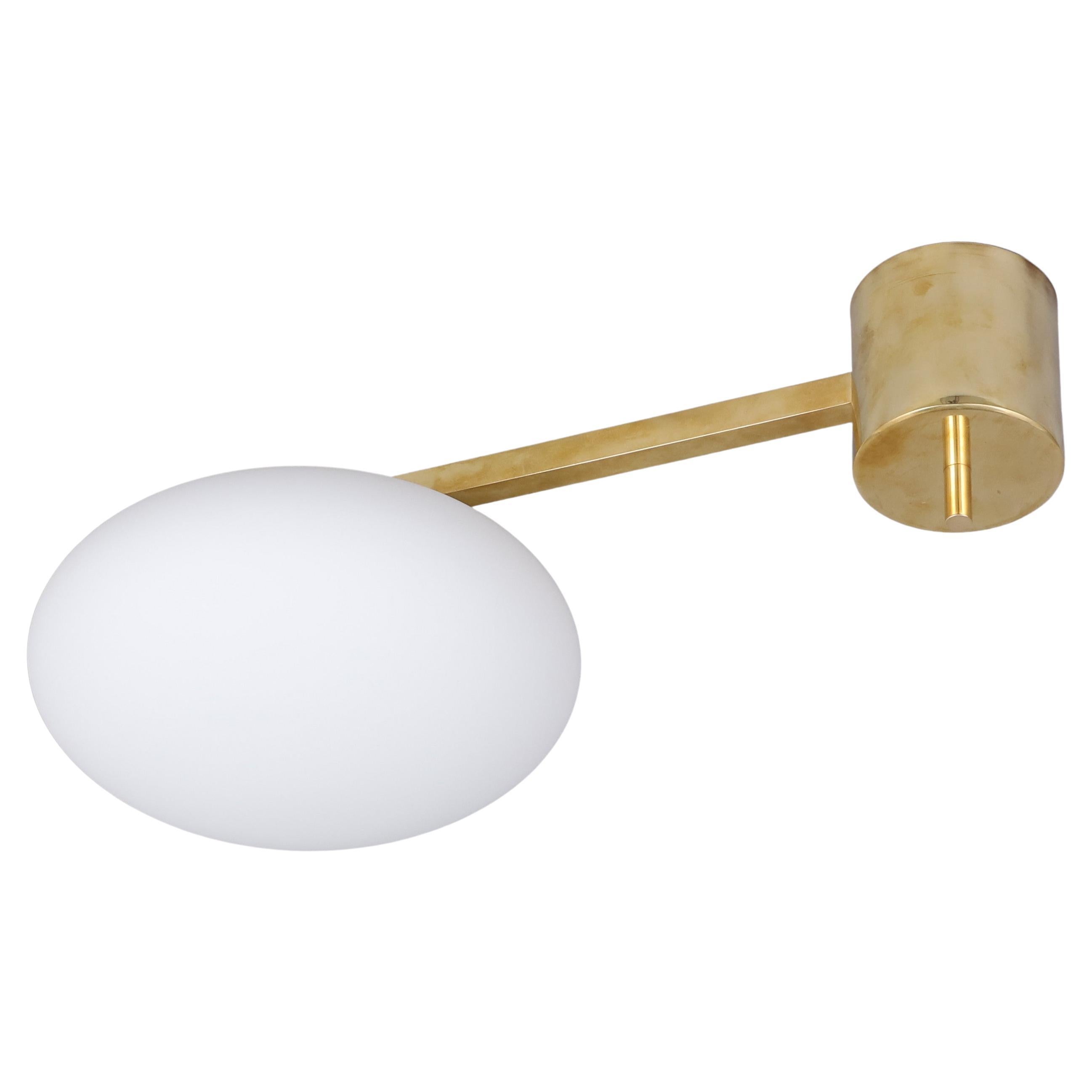 Asymmetric Ceiling Light in the Style of Angelo Lelli Made in Italy 1990s/2000s For Sale