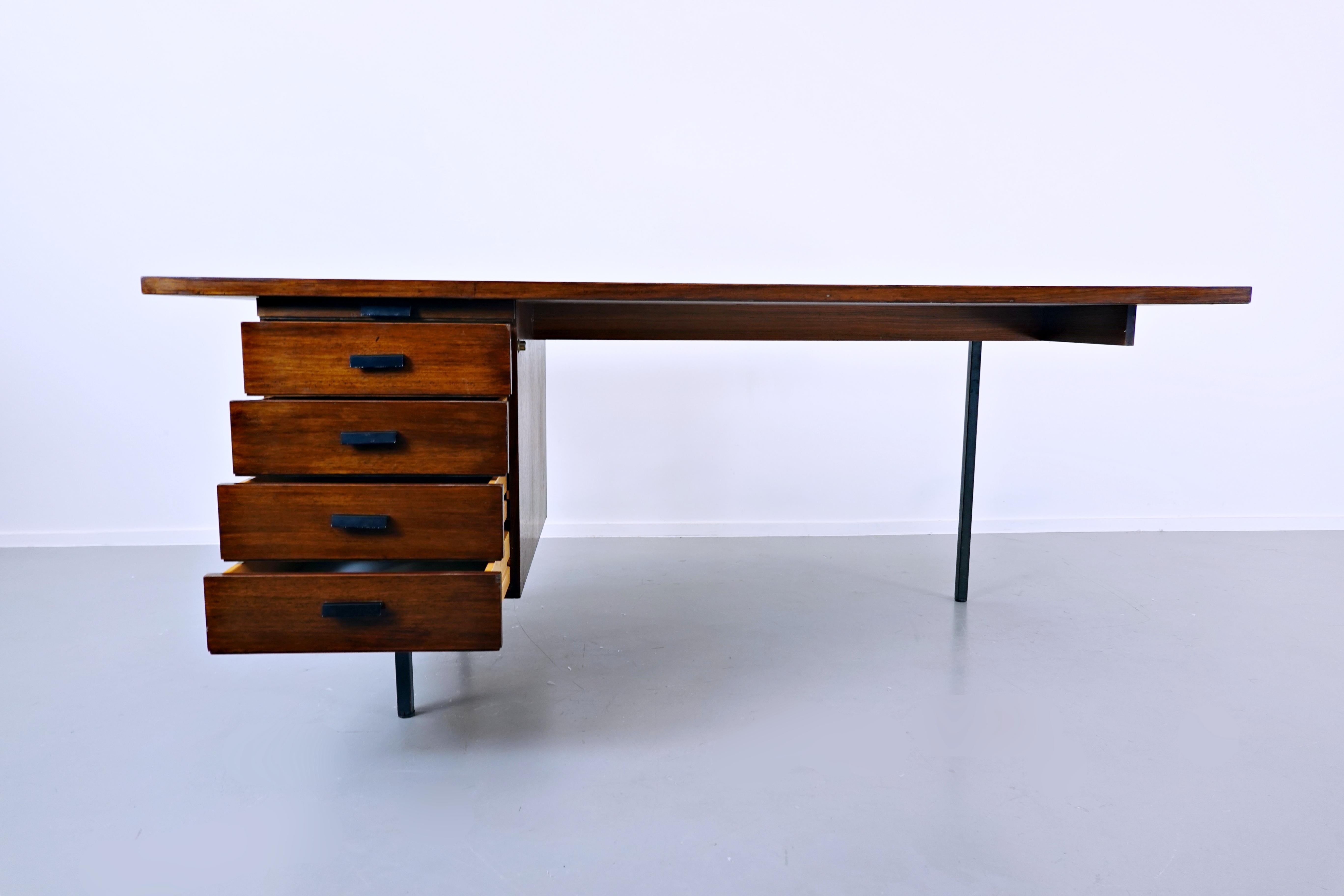 Asymmetric Desk, Teak, 1960s 1
