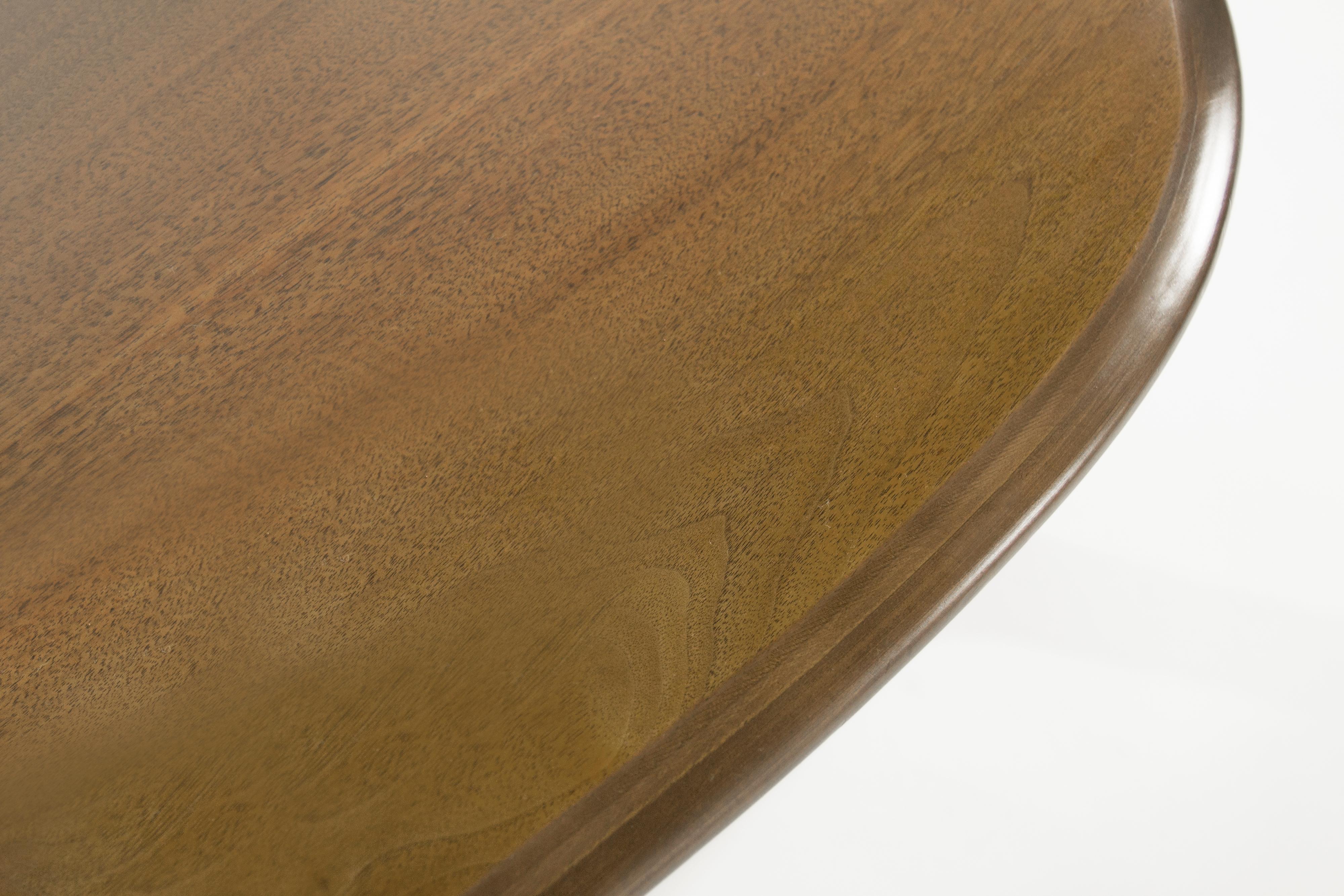 Asymmetric Mid-Century Modern Walnut Coffee Table 4