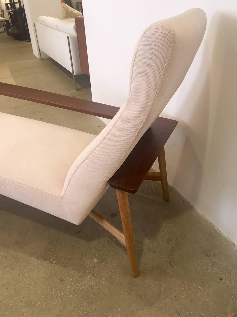 Asymmetric Scandinavian Chaise Longue, 1980s For Sale at 1stDibs