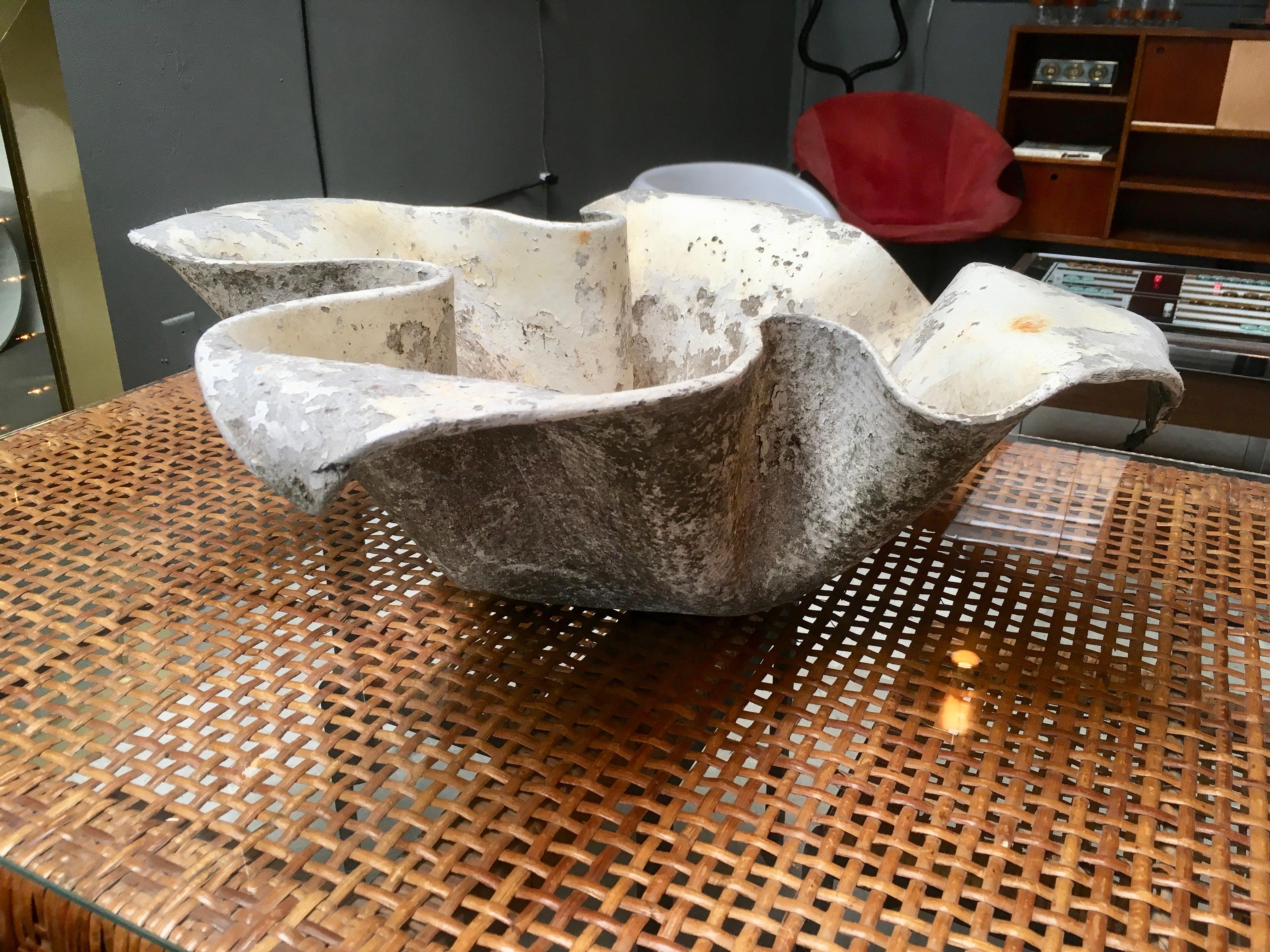 Asymmetric Willy Guhl Planters In Excellent Condition In Los Angeles, CA