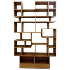 Asymmetric Wooden Shelf