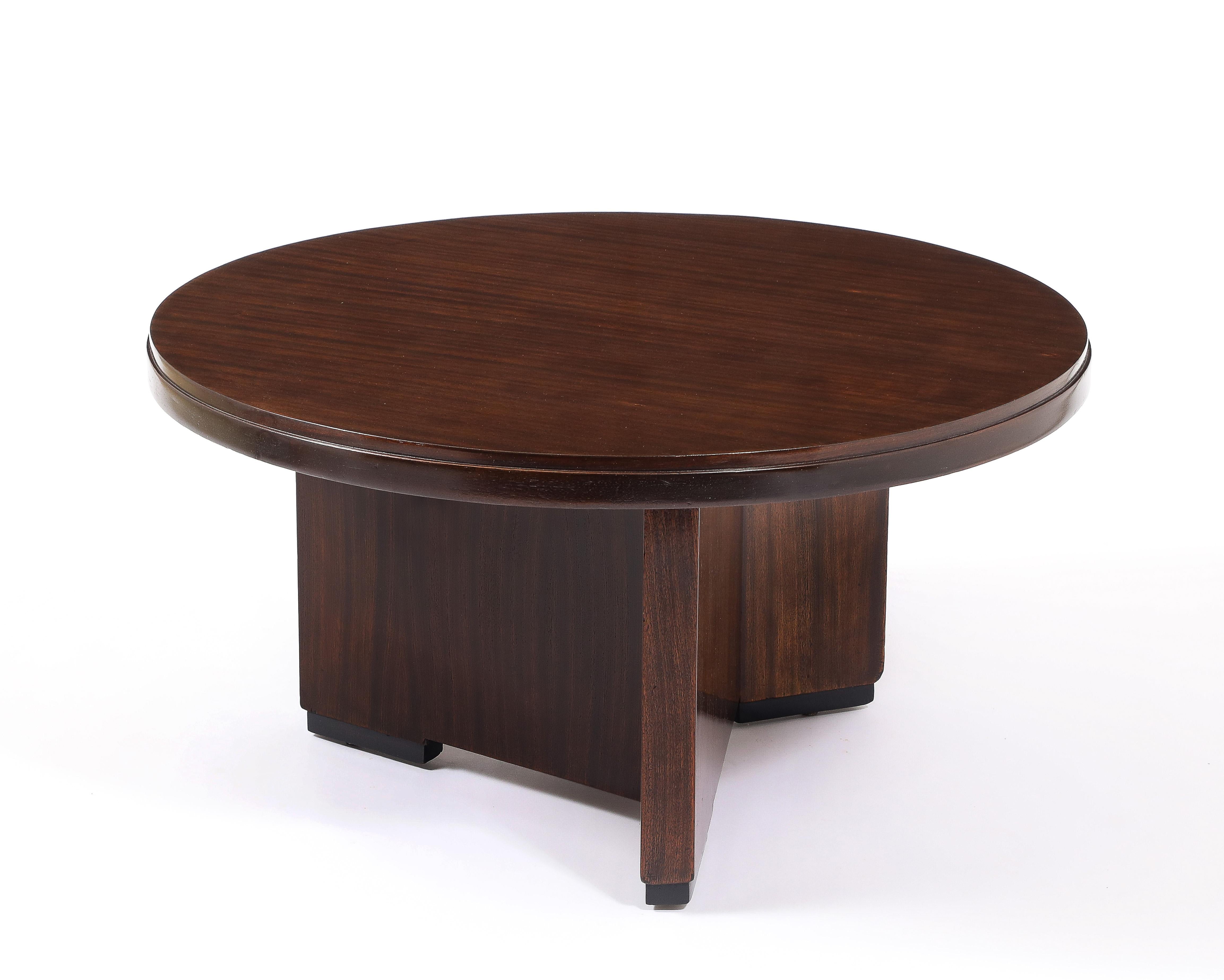 Asymmetrical Cocktail Table, France 1940's For Sale 4