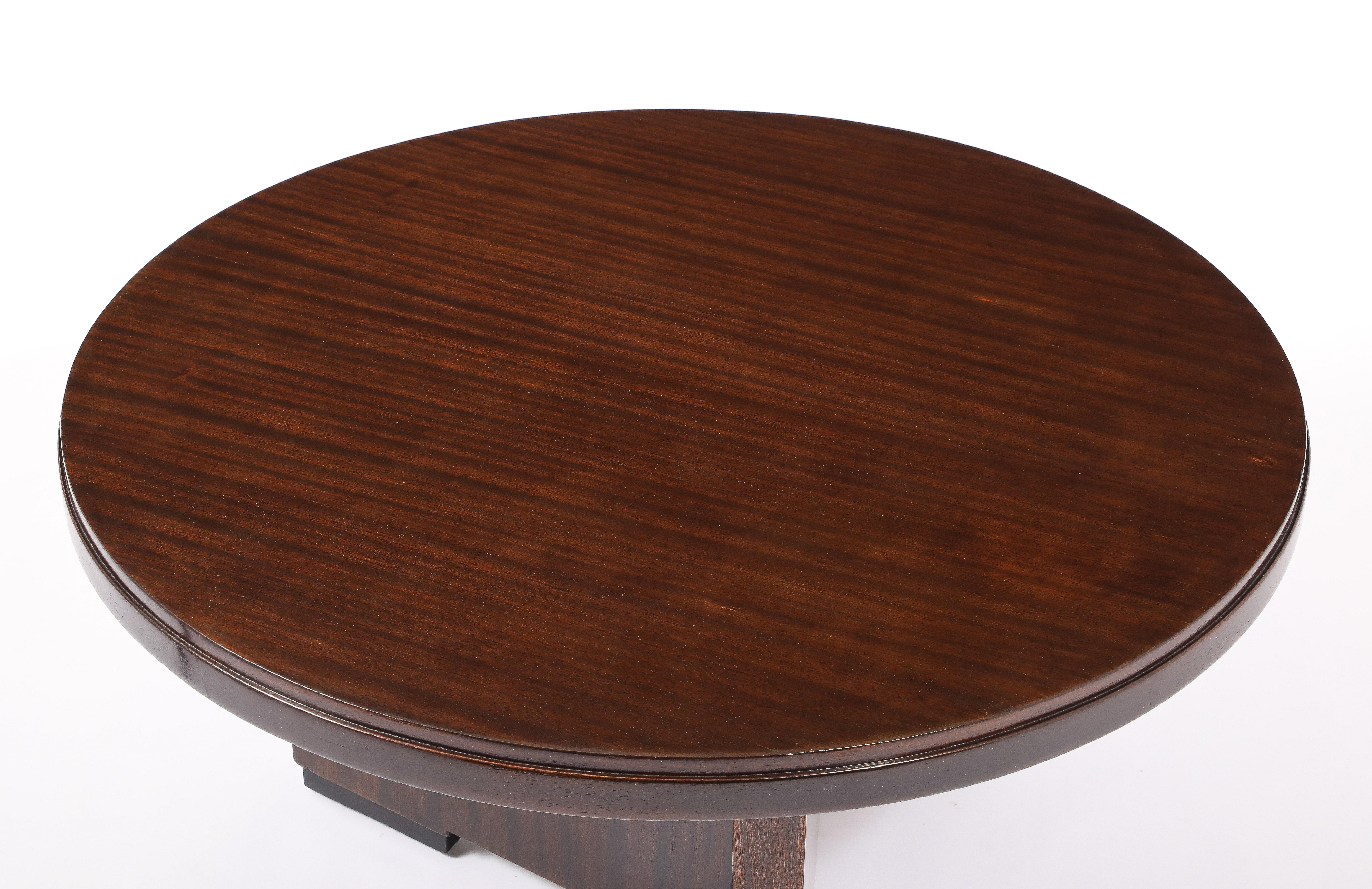 Asymmetrical Cocktail Table, France 1940's For Sale 5