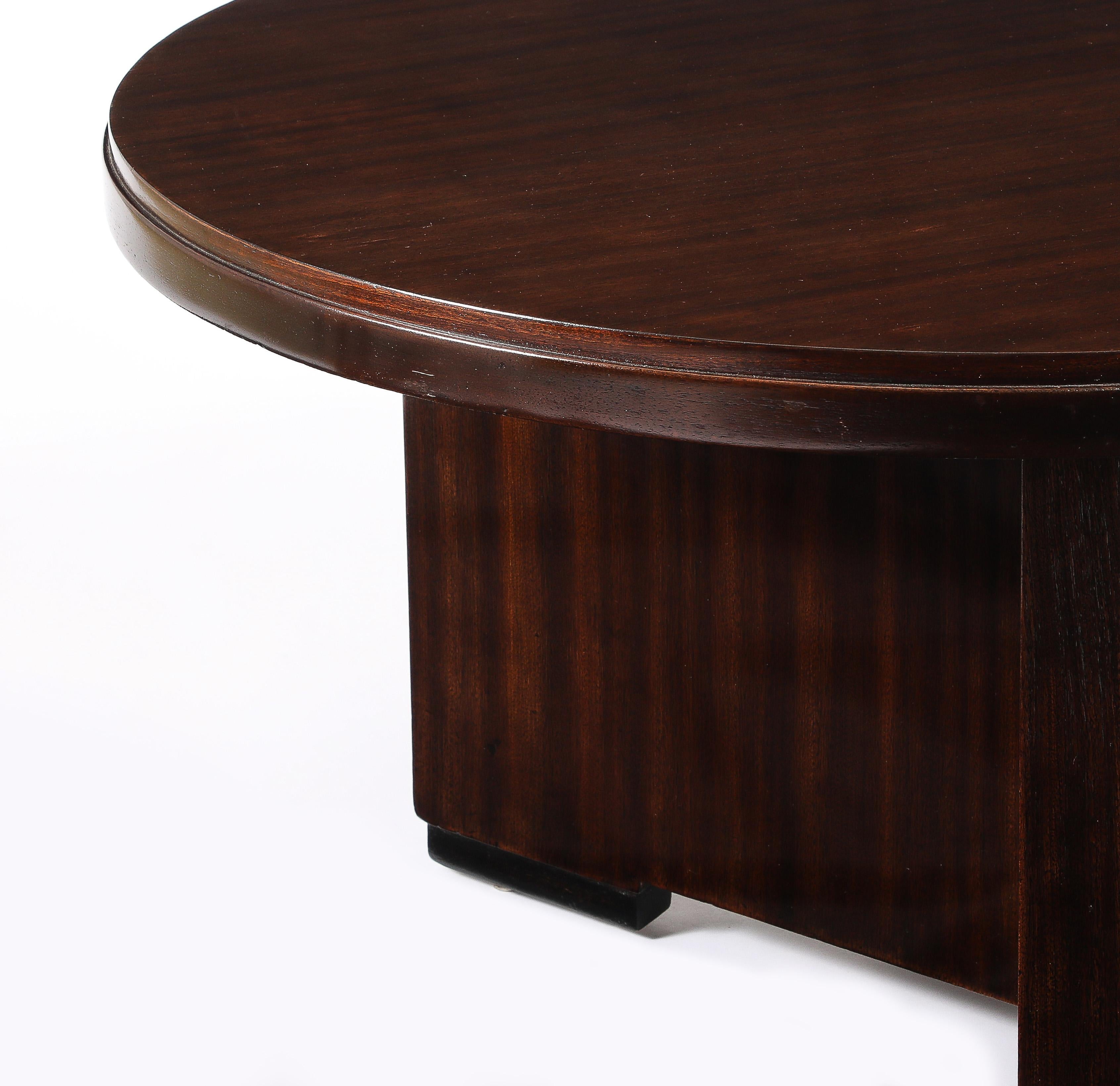 20th Century Asymmetrical Cocktail Table, France 1940's For Sale