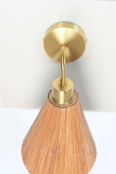 Asymmetrical Cone Wall Sconce