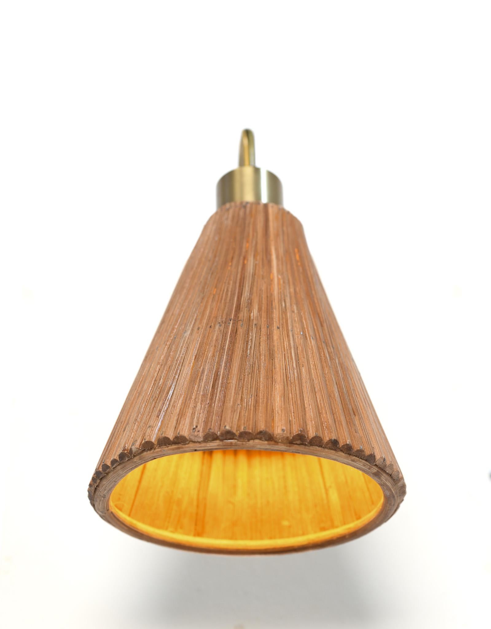 Asymmetrical Cone Wall Sconce In New Condition For Sale In Oxford, GB