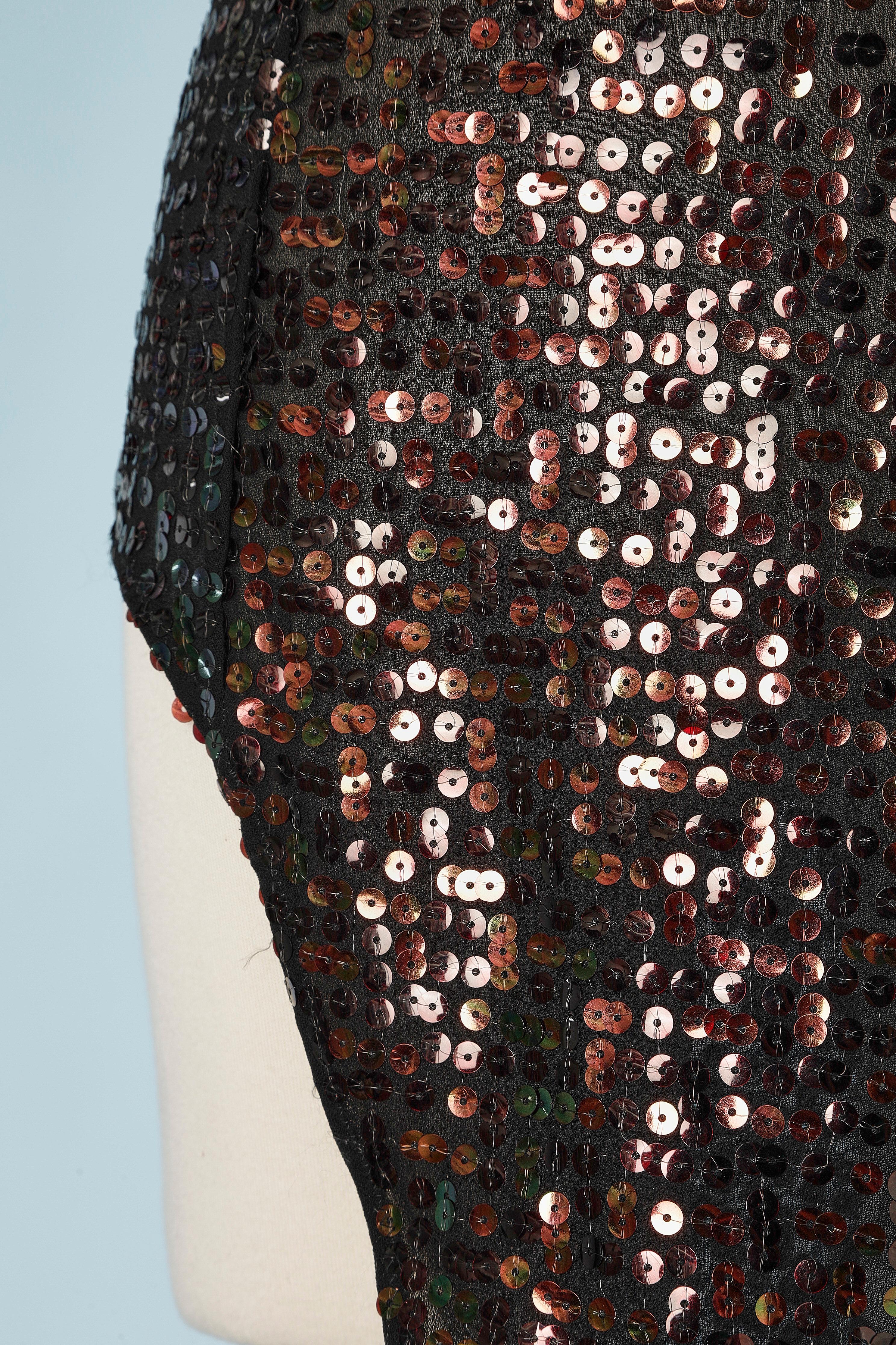  Mariella Burani - Robe de soirée asymétrique recouverte de sequins Pour femmes 