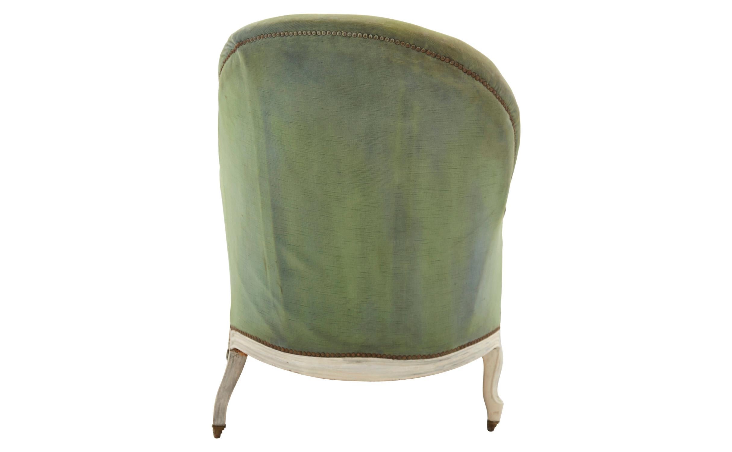 green chaise sofa