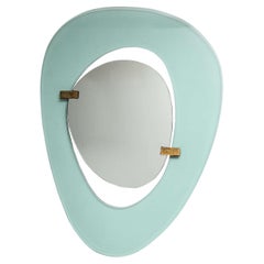 Asymmetrical Mirror by Max Ingrand Fontana Arte Edition, 1960