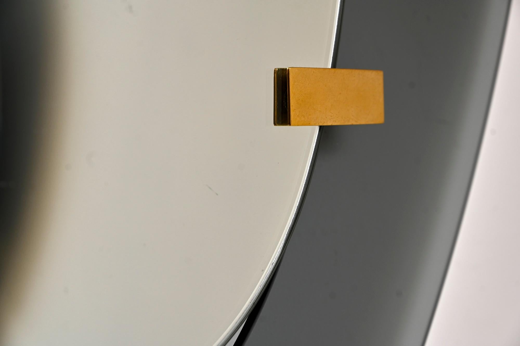 Mid-Century Modern Asymmetrical Mirror by Max Ingrand for Fontana Arte For Sale