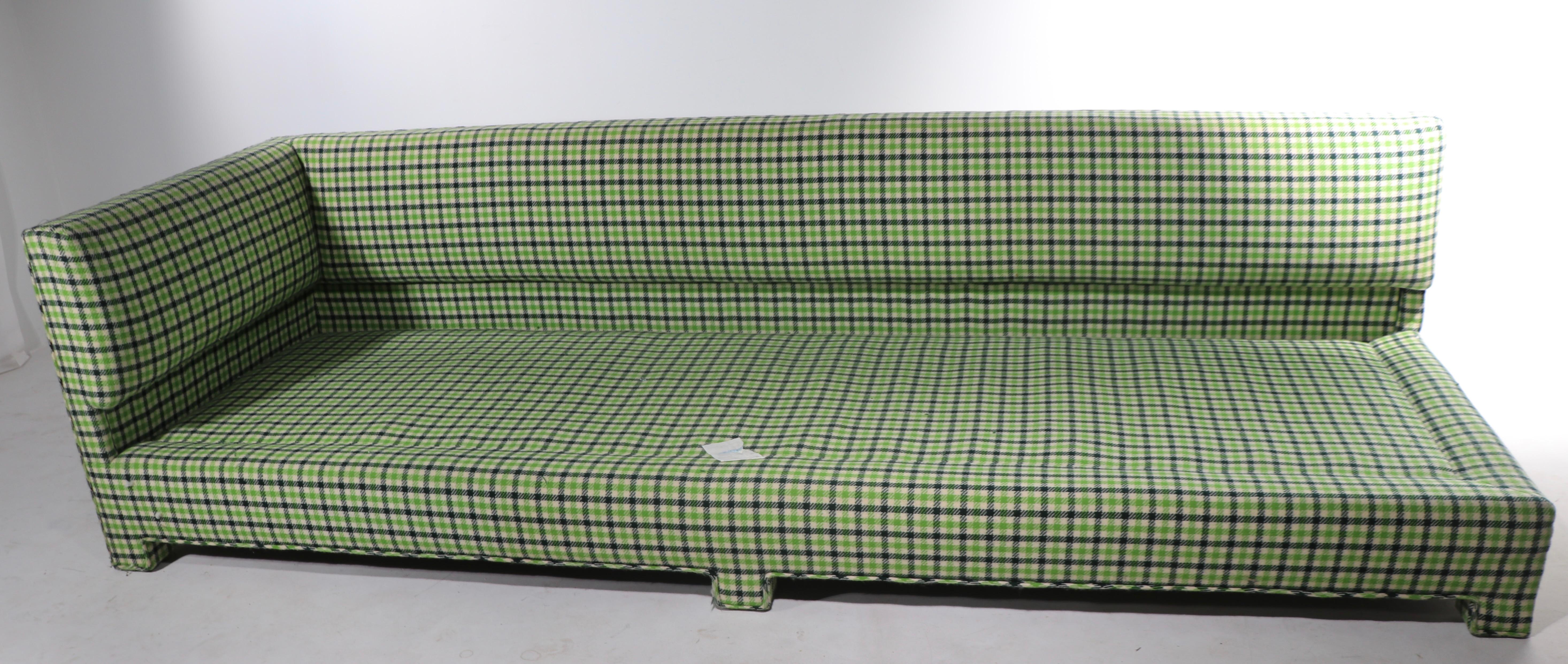 Late 20th Century Asymmetrical Postmodern Sofa by Thomas De Ángelis  For Sale