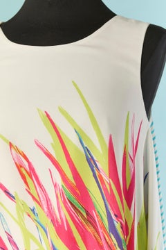 Asymmetrical sleeveless printed dress JUNIOR GAULTIER