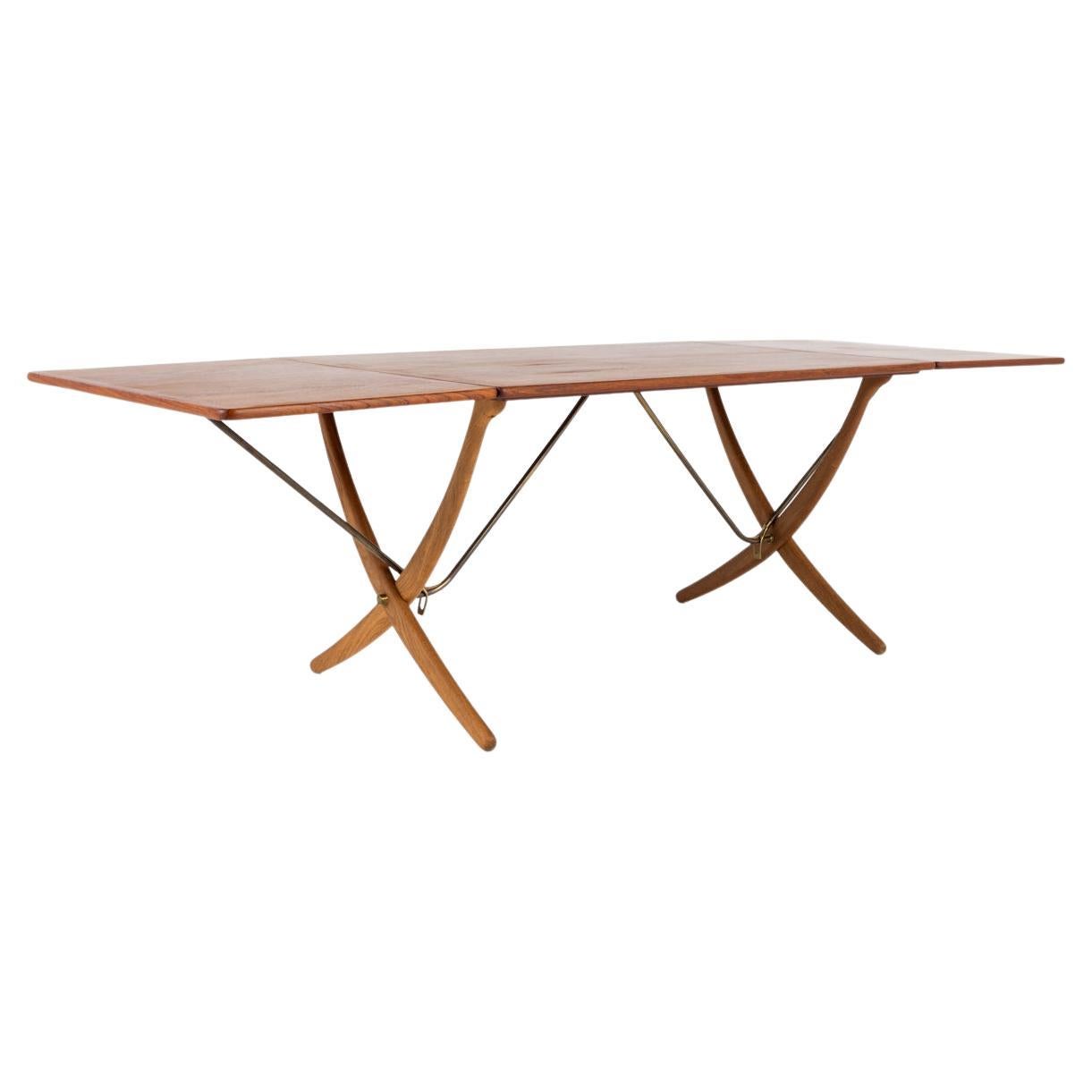 AT 304 - Sabre-legged table by Hans J. Wegner