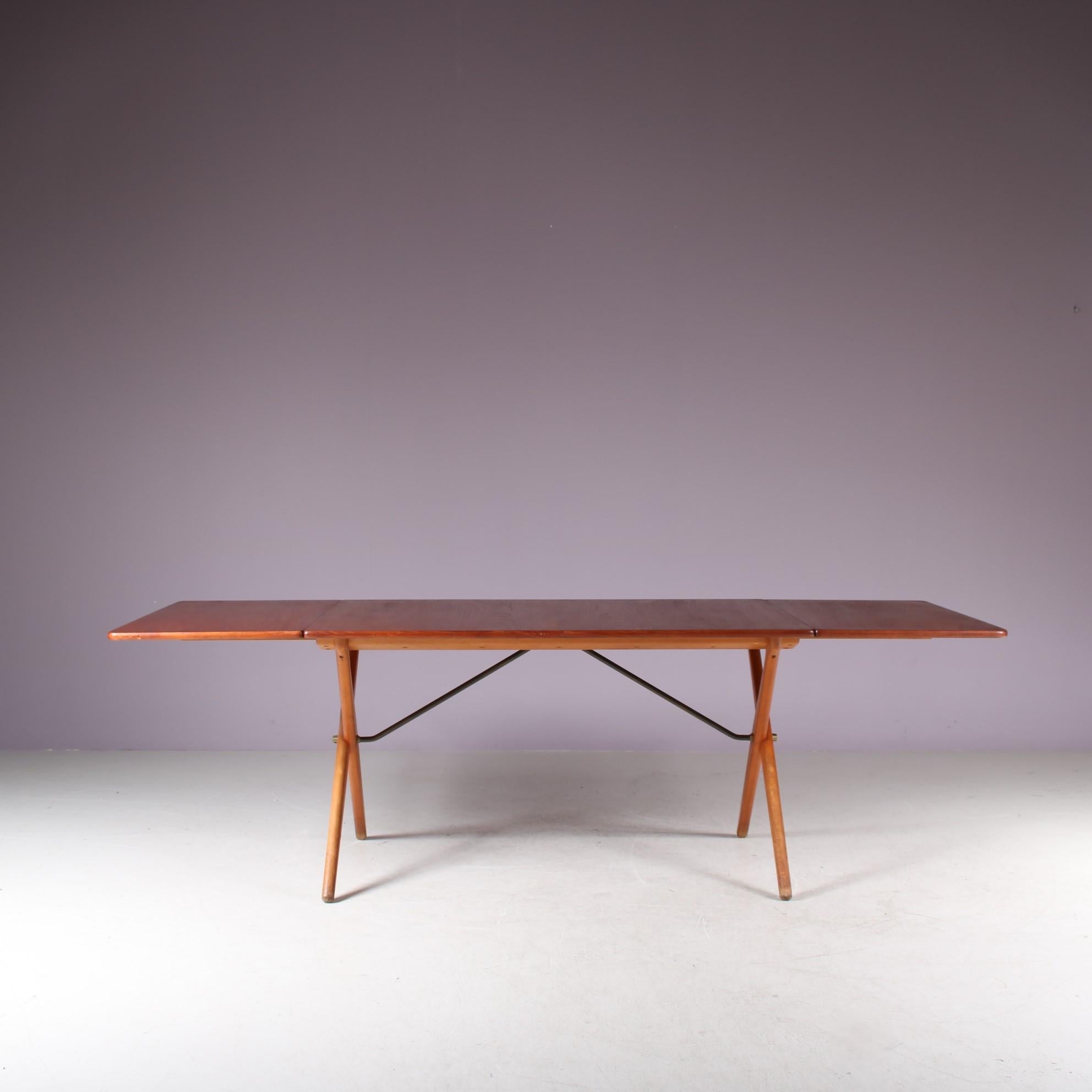 AT-309 Dining Table by Hans J. Wegner for Andreas Tuck, Denmark 1950 3