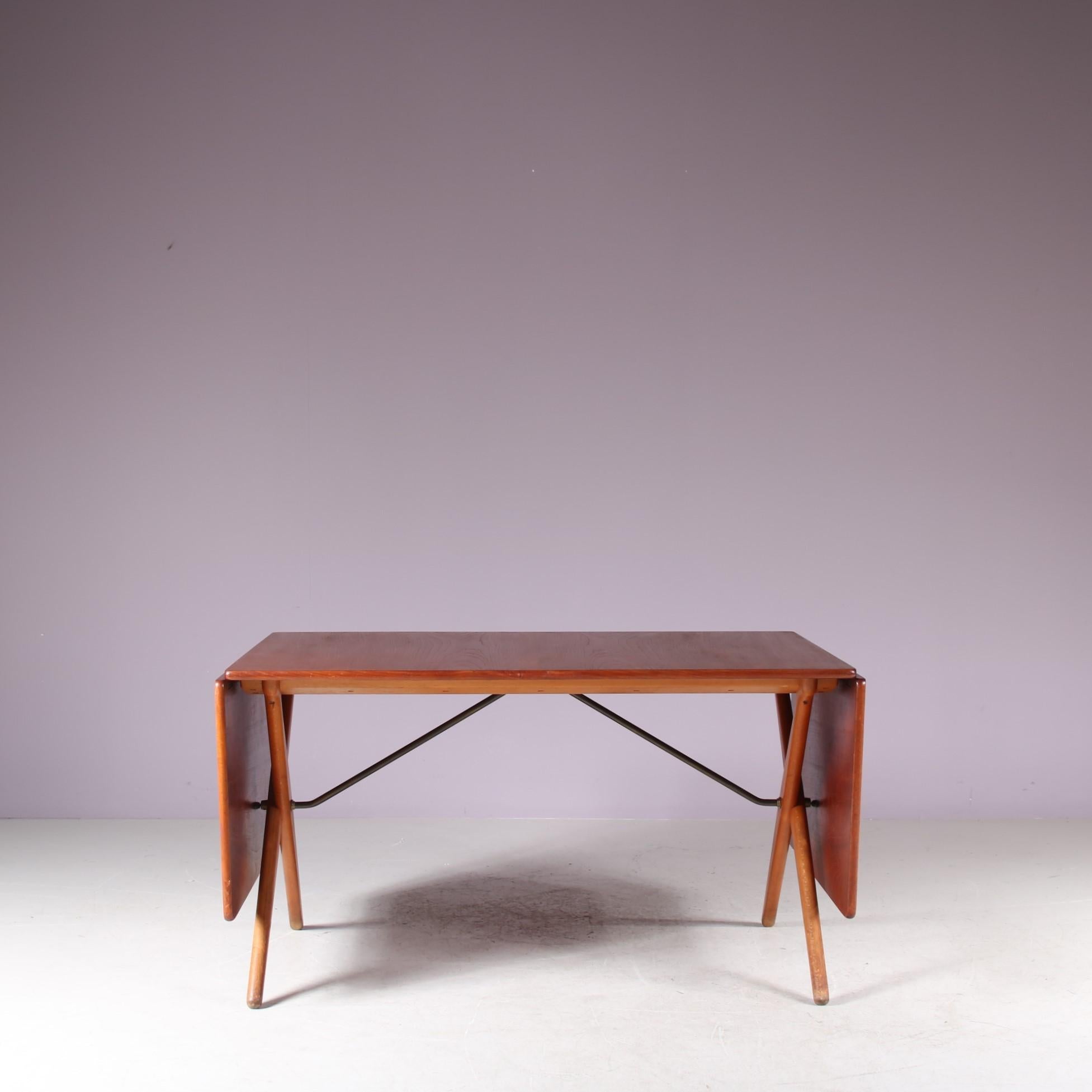 AT-309 Dining Table by Hans J. Wegner for Andreas Tuck, Denmark 1950 4