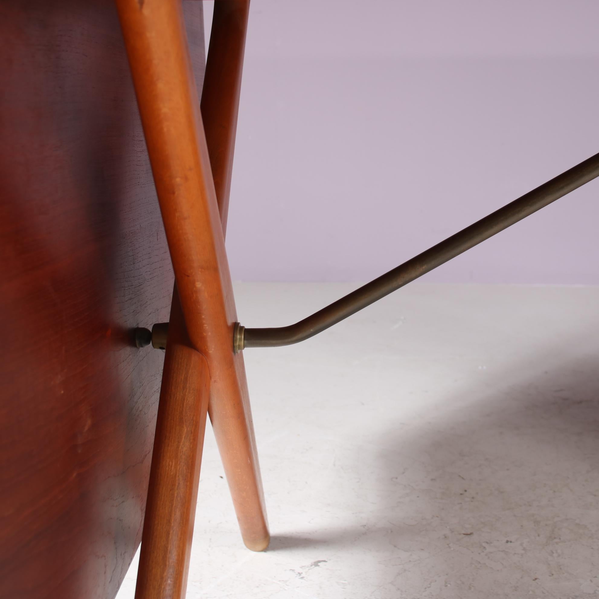 AT-309 Dining Table by Hans J. Wegner for Andreas Tuck, Denmark 1950 5
