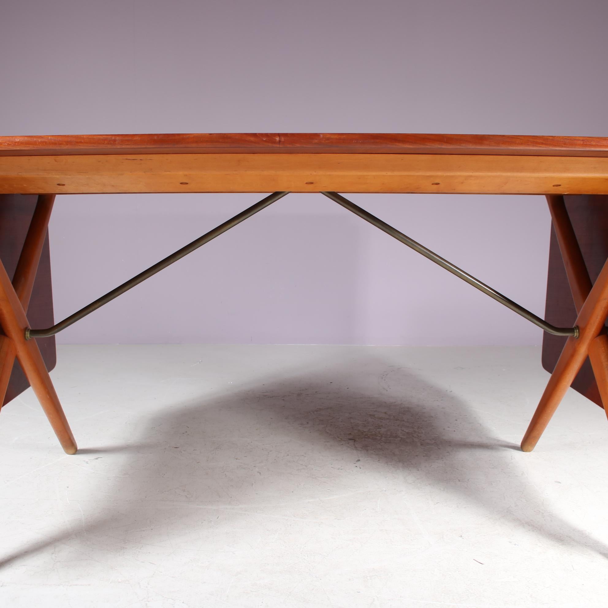 AT-309 Dining Table by Hans J. Wegner for Andreas Tuck, Denmark 1950 6