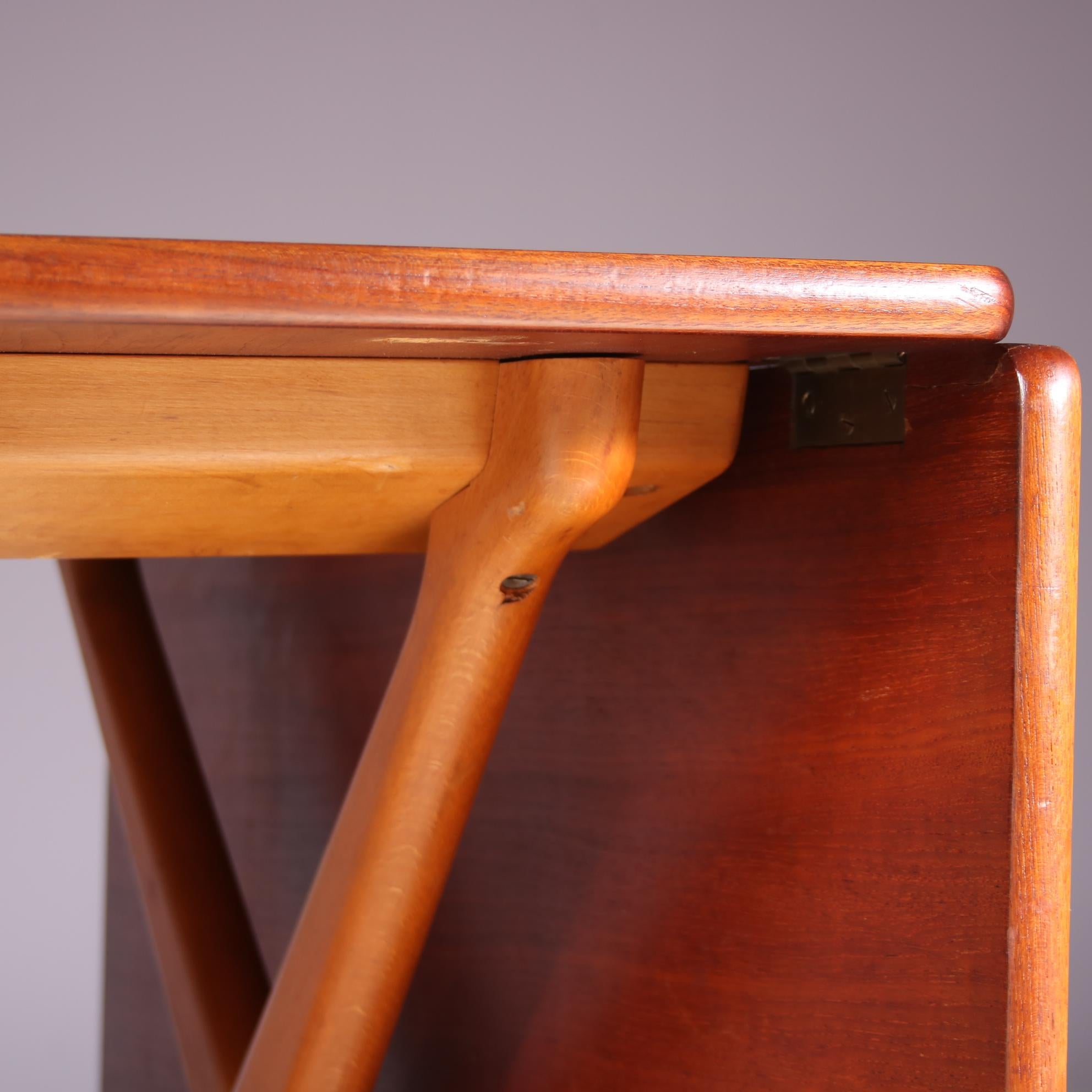 AT-309 Dining Table by Hans J. Wegner for Andreas Tuck, Denmark 1950 7