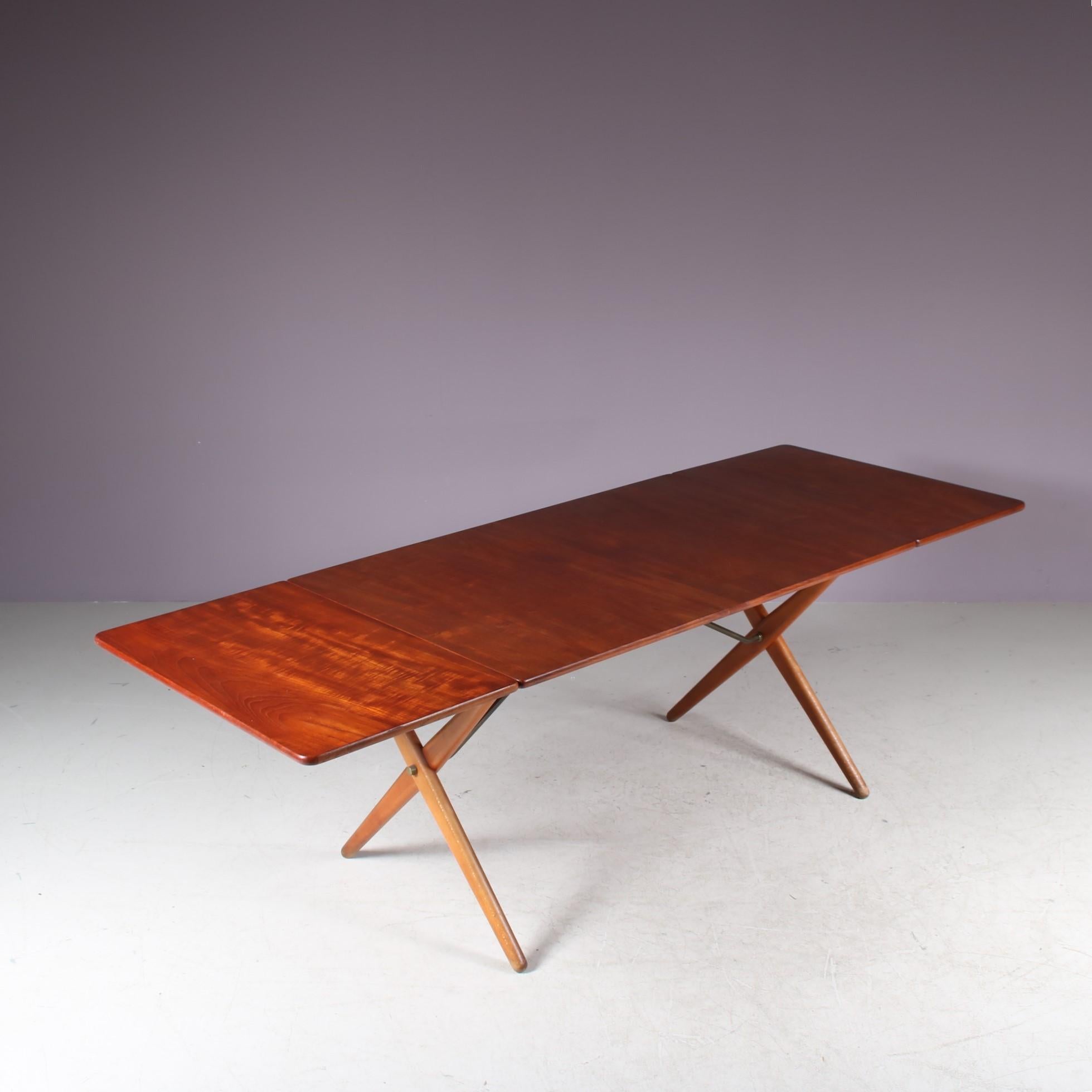 Danish AT-309 Dining Table by Hans J. Wegner for Andreas Tuck, Denmark 1950