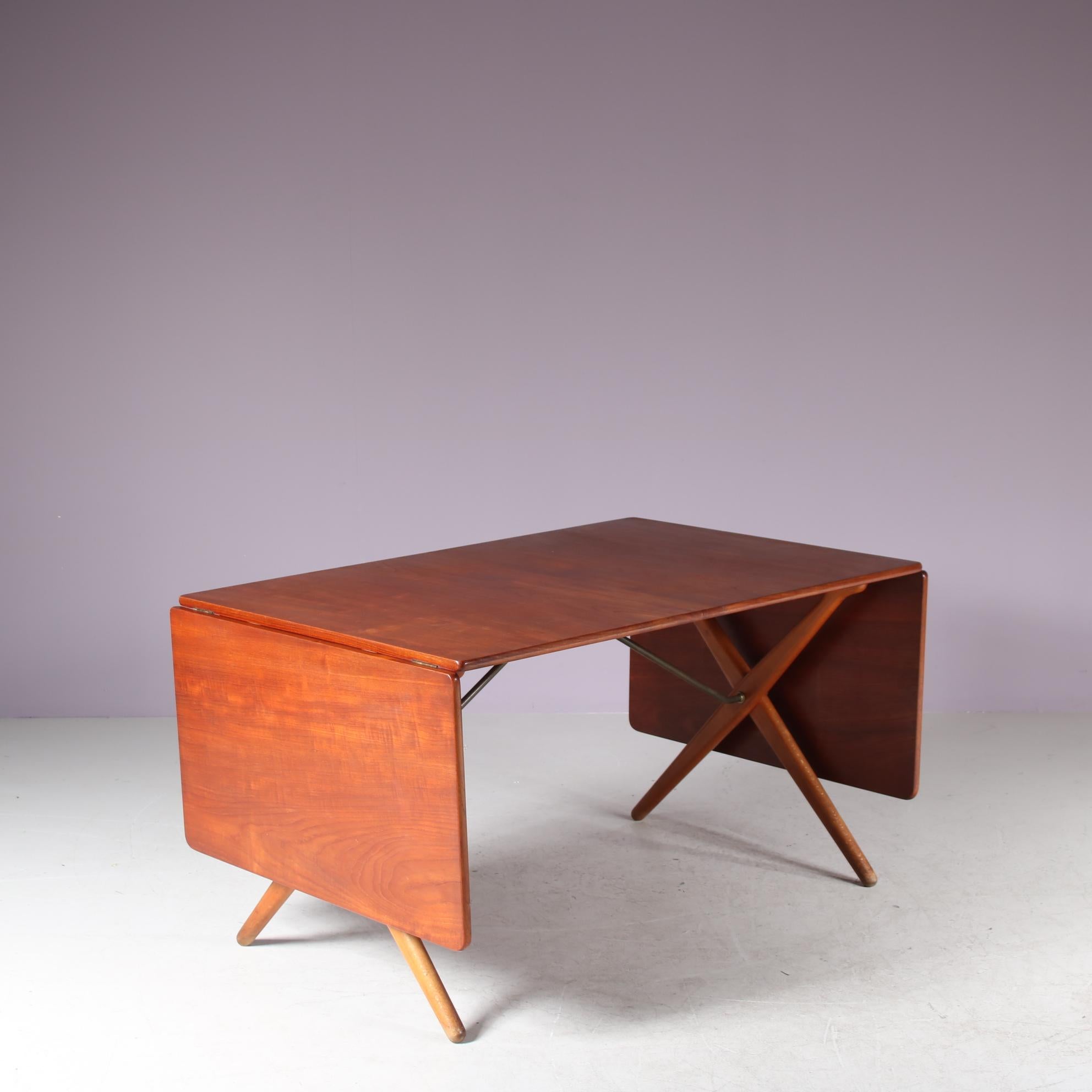 Mid-20th Century AT-309 Dining Table by Hans J. Wegner for Andreas Tuck, Denmark 1950