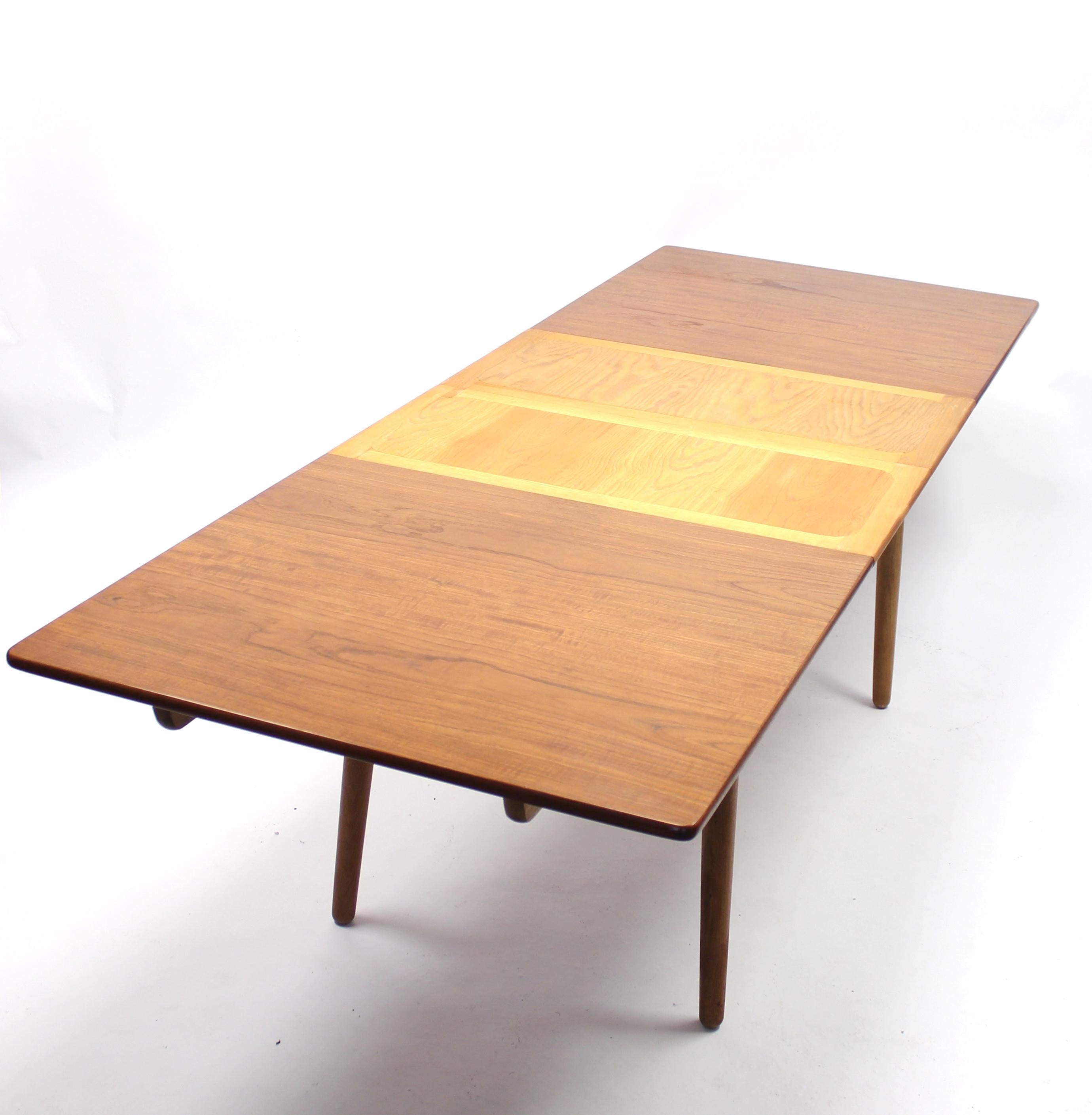Oak AT 310 Dining Table by Hans J. Wegner for Andreas Tuck, 1960s