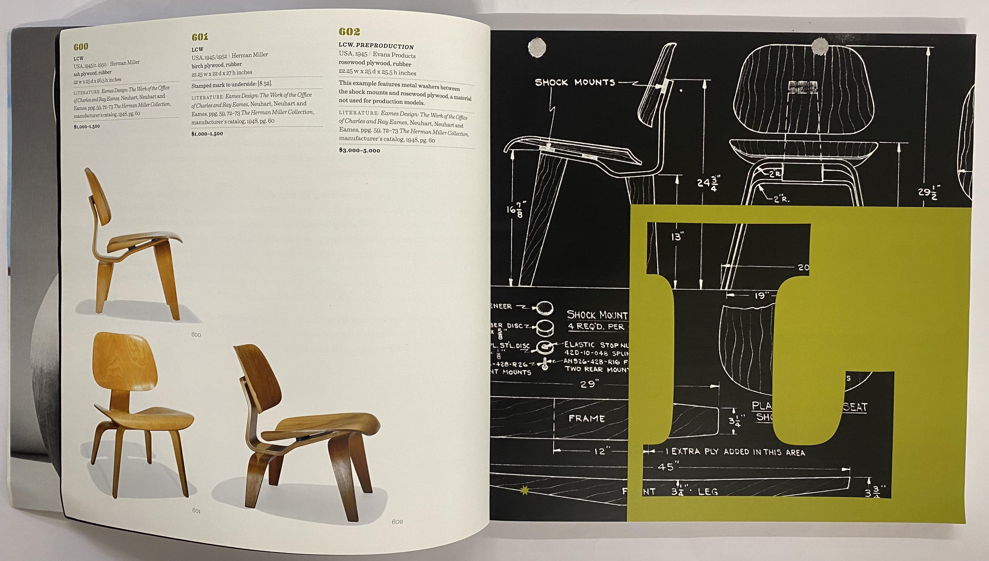The catalogue was produced to market Wright's Eames design auction on April 8, 2010. The catalogue captures the spirit of playfulness for which the Eames are renowned. Integrating House Industries' Eames Century Modern font family, and the historic