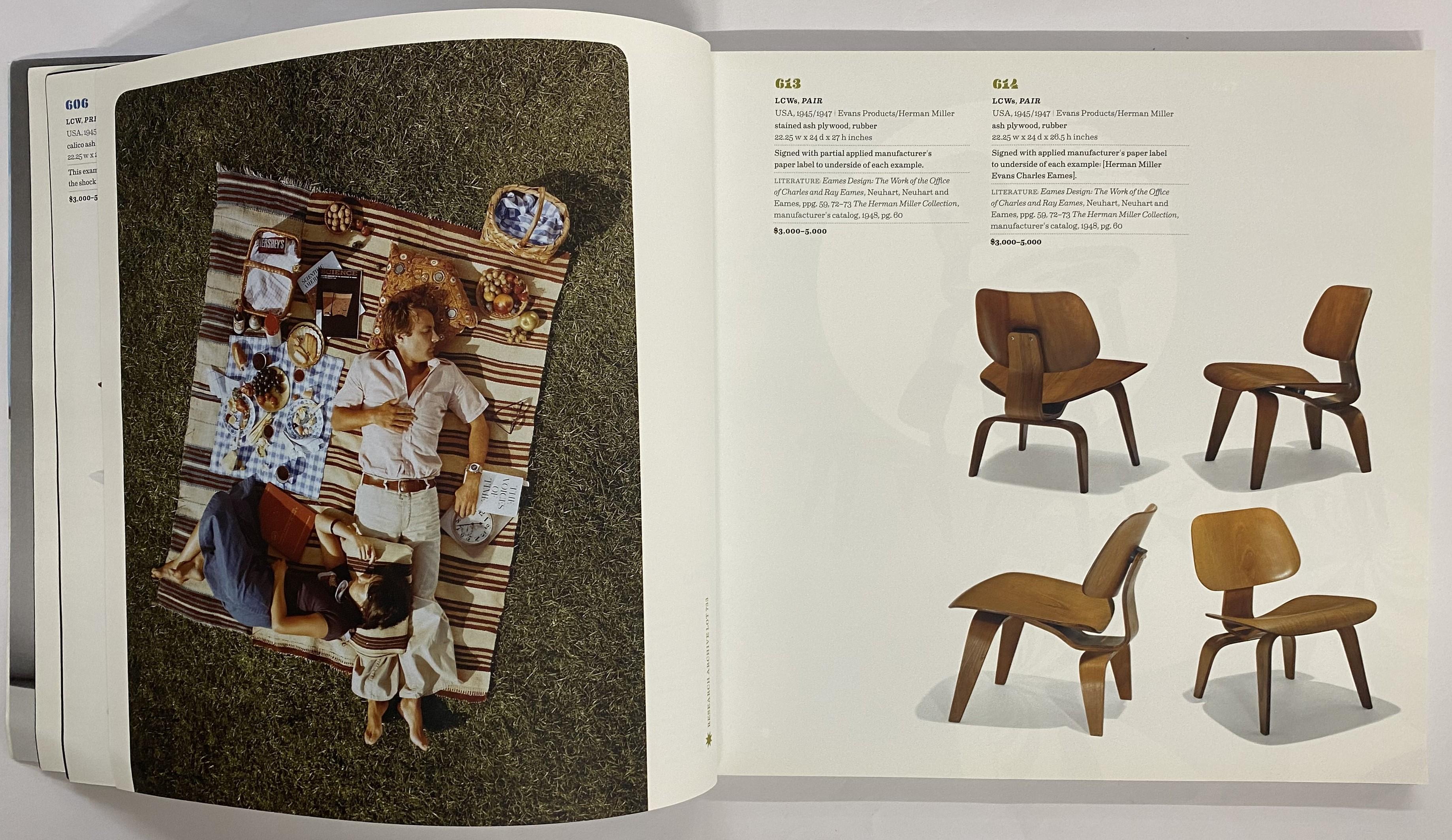 20th Century At Auction Charles & Ray Eames (Book) For Sale