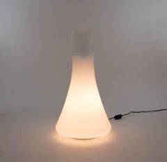 At Iovis Glass Table or Floor Lamp by Angelo Mangiarotti for Gloria, 1990s