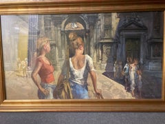 AT SAN MOISE, LATE AFTERNOON by Peter Kuhfeld (b 1952)