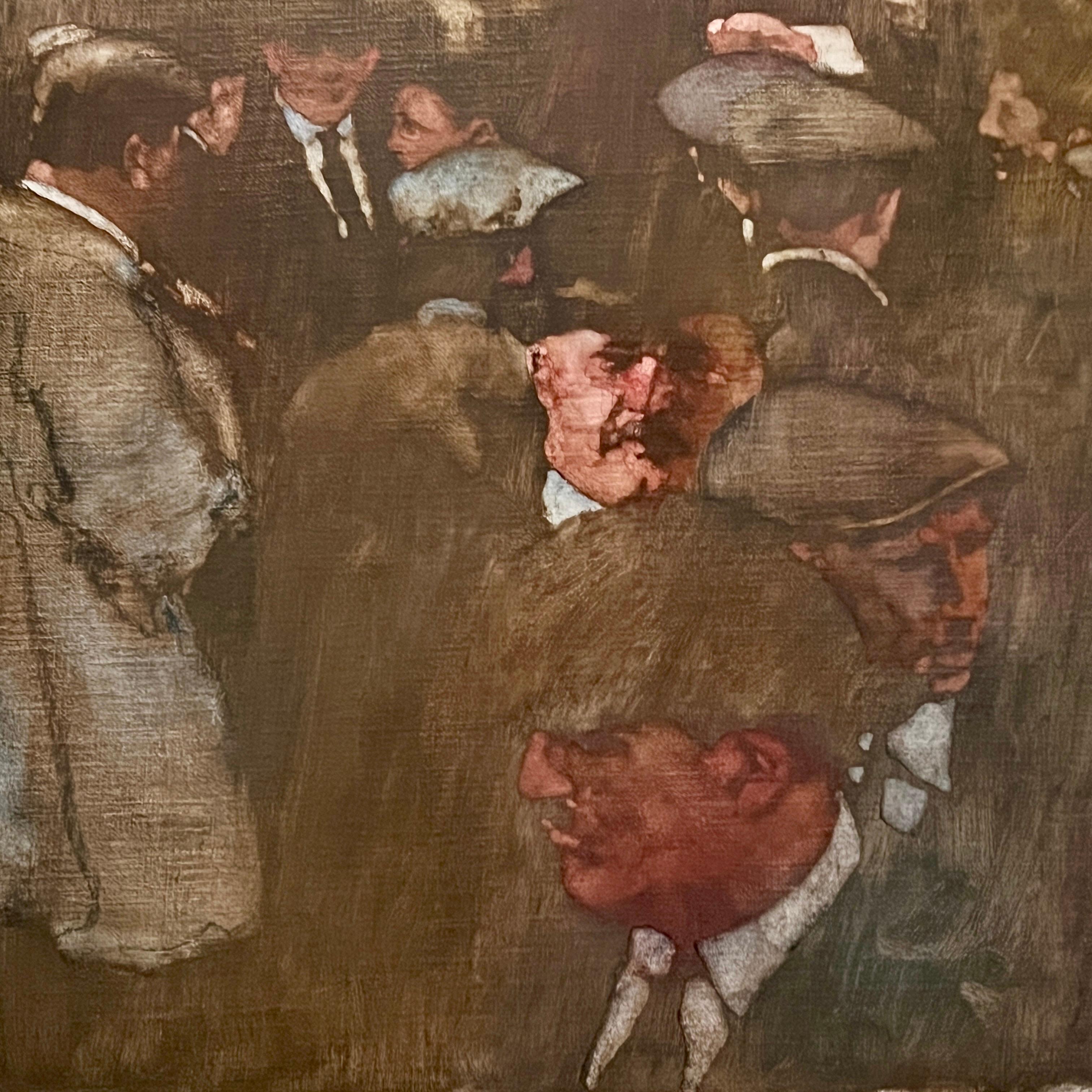 „At The Races“, Originalgemälde von Bernie Fuchs (20. Jahrhundert) im Angebot