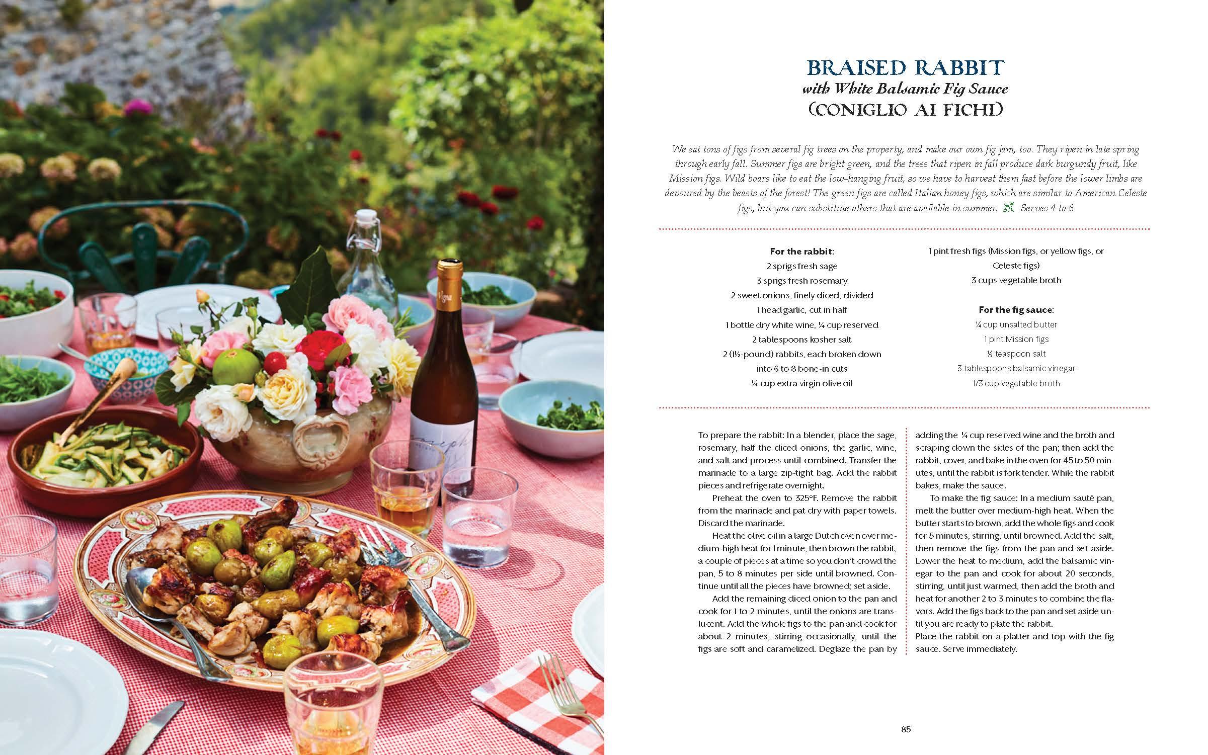 Contemporary At the Table of La Fortezza, The Enchantment of Tuscan Cooking For Sale
