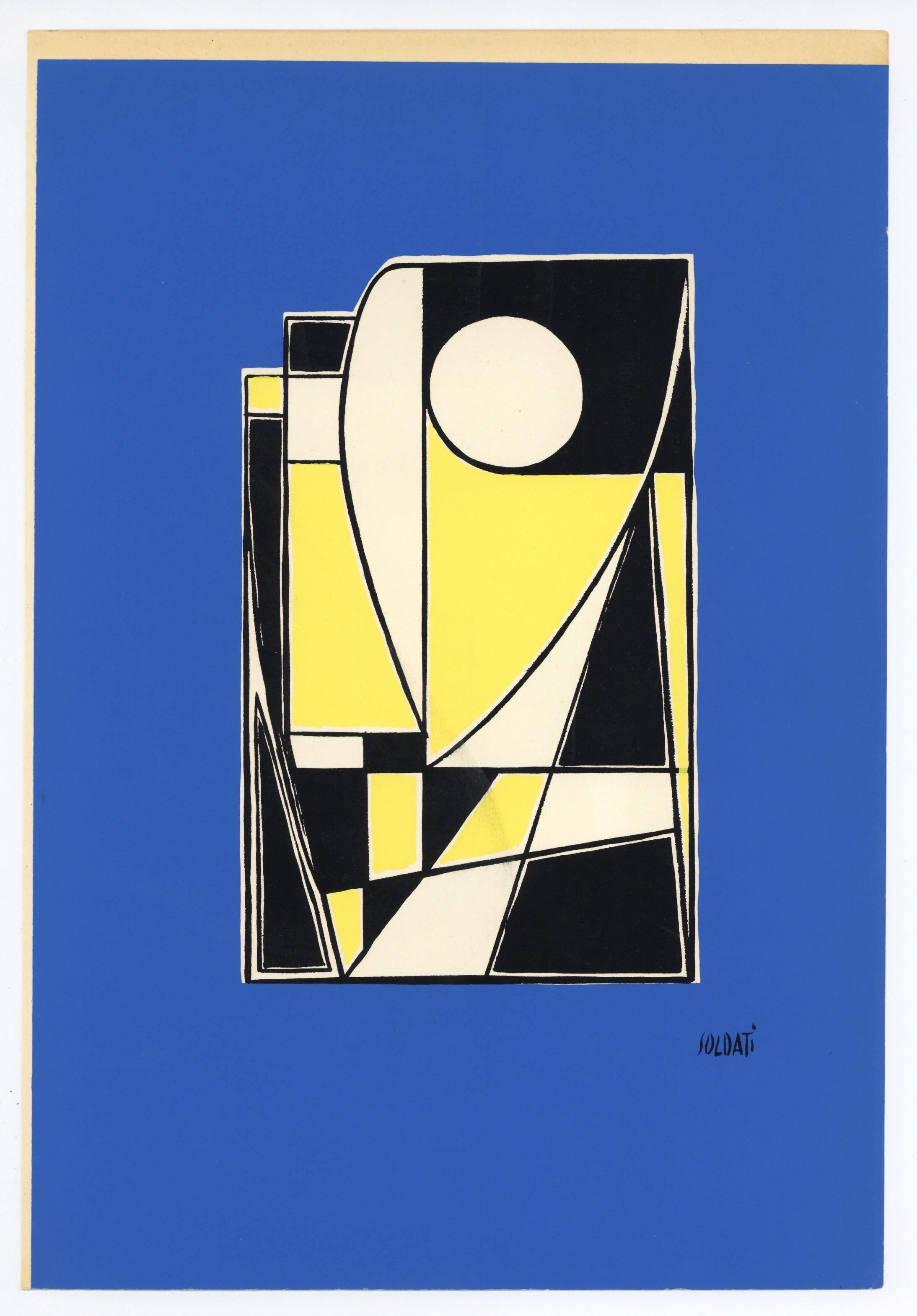 original serigraph - Print by Atanasio Soldati