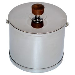 ATAPCO Inox Edelstahl Amerikanischer Mid-Century Modern Eiskübel Bucket 1970