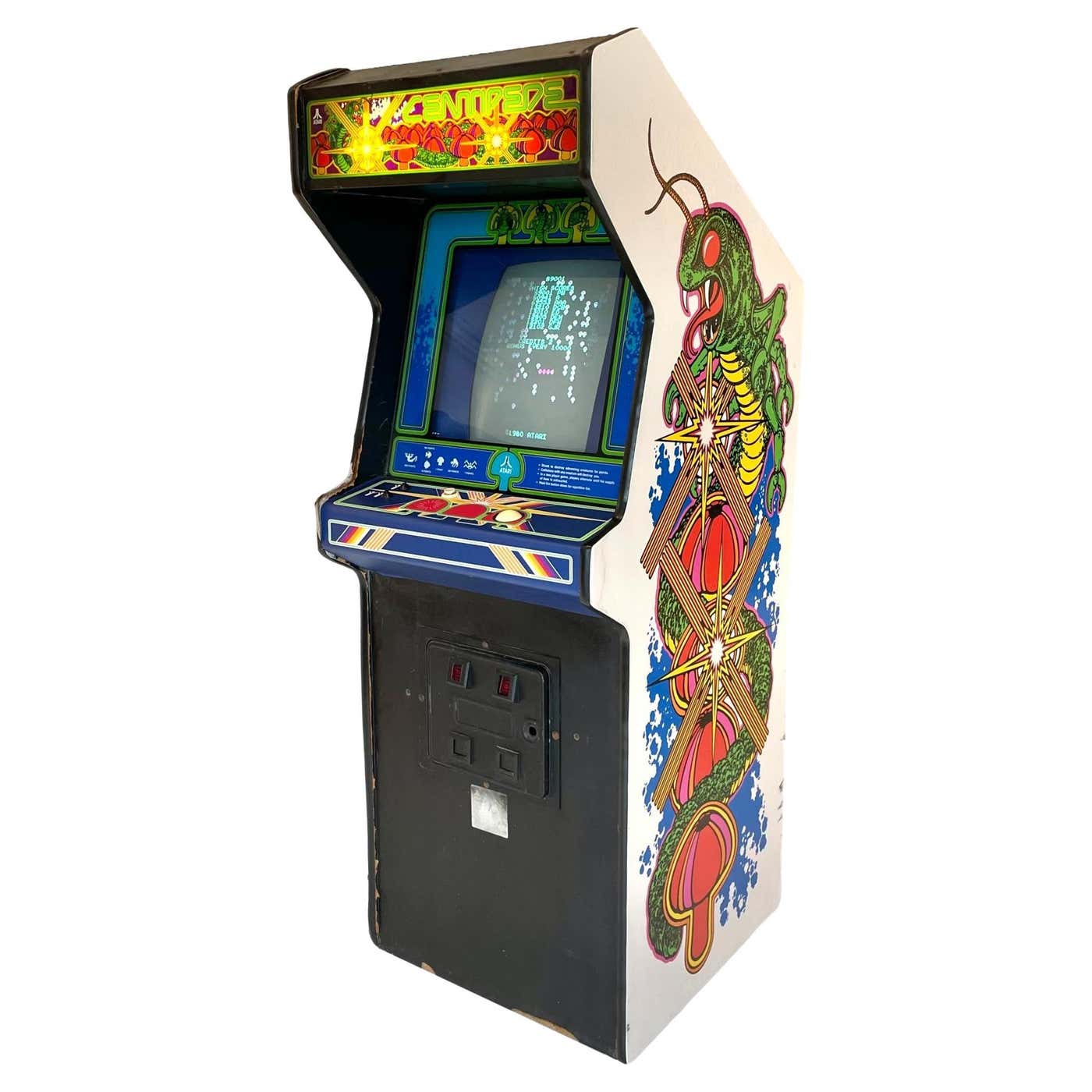 Atari Centipede Arcade Game, 1980 USA For Sale at 1stDibs original