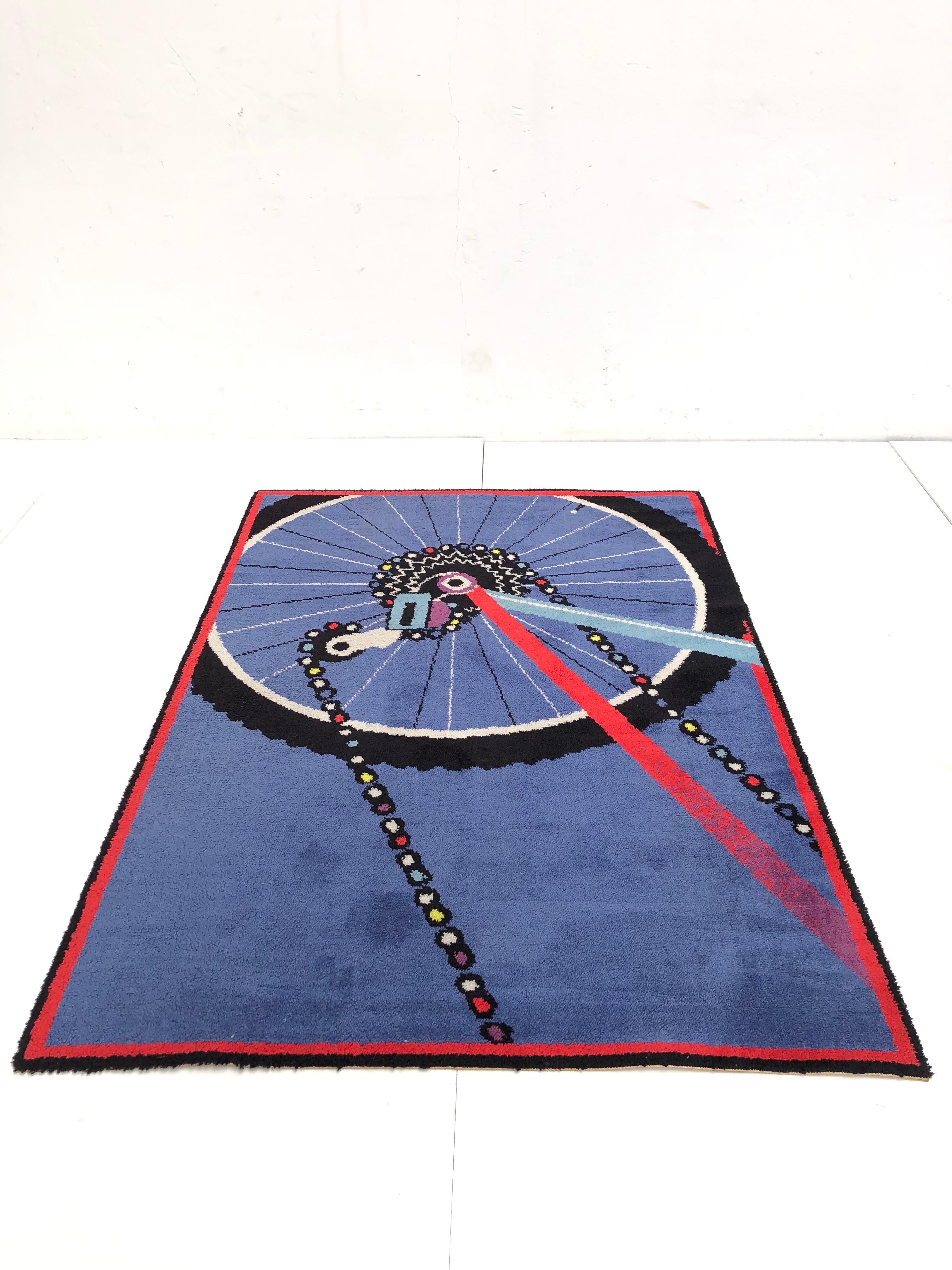 Acrylic ATB Imagine Studio Design Carpet by Desso The Netherlands, Late 1970s For Sale