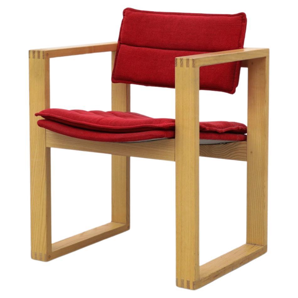 Pine Ate van Apeldoorn Crate Style Lounge Chair at 1stDibs