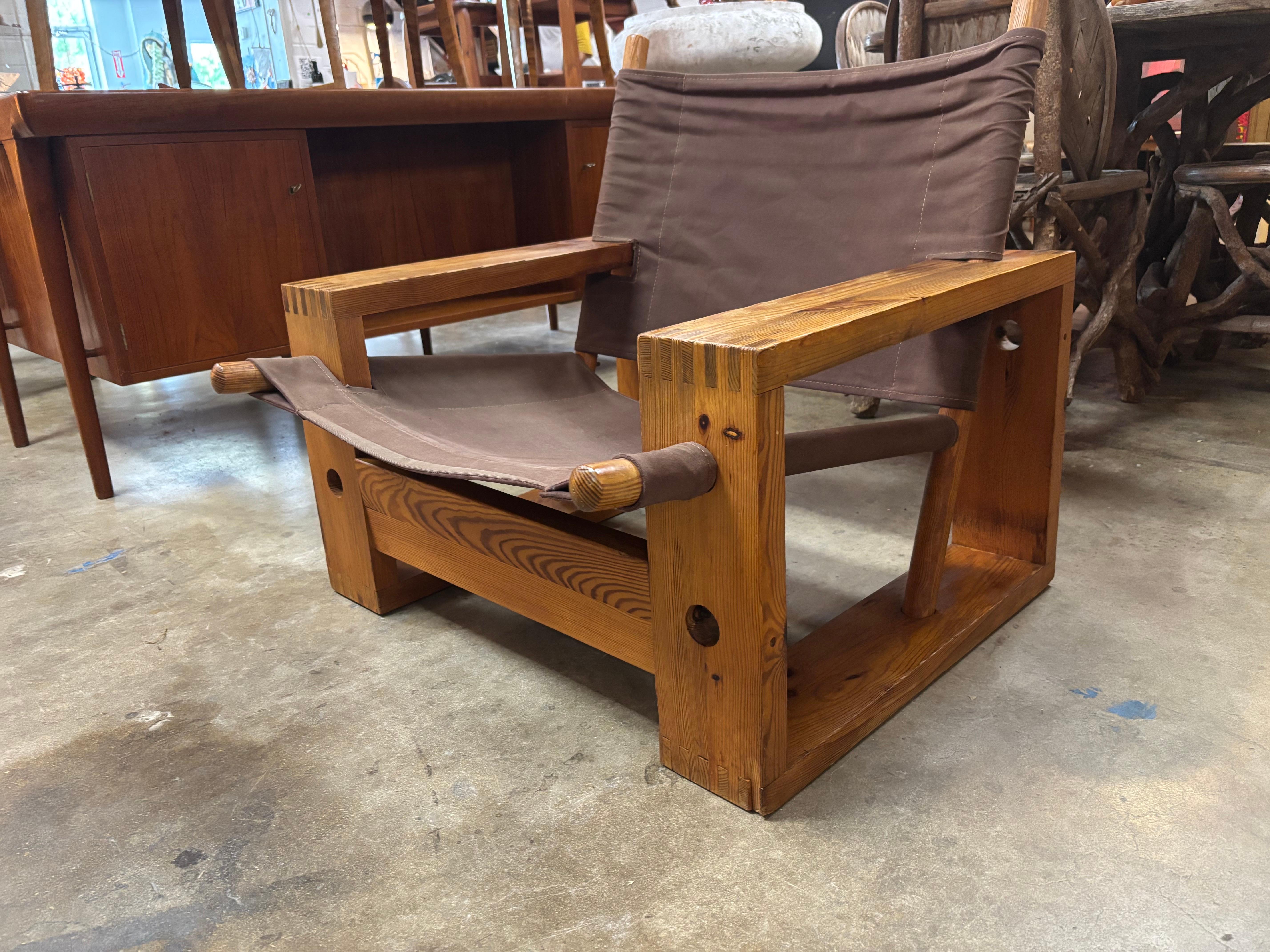 Dutch Ate van Apeldoorn Low Lounge Chair, Netherlands, Circa 1960s