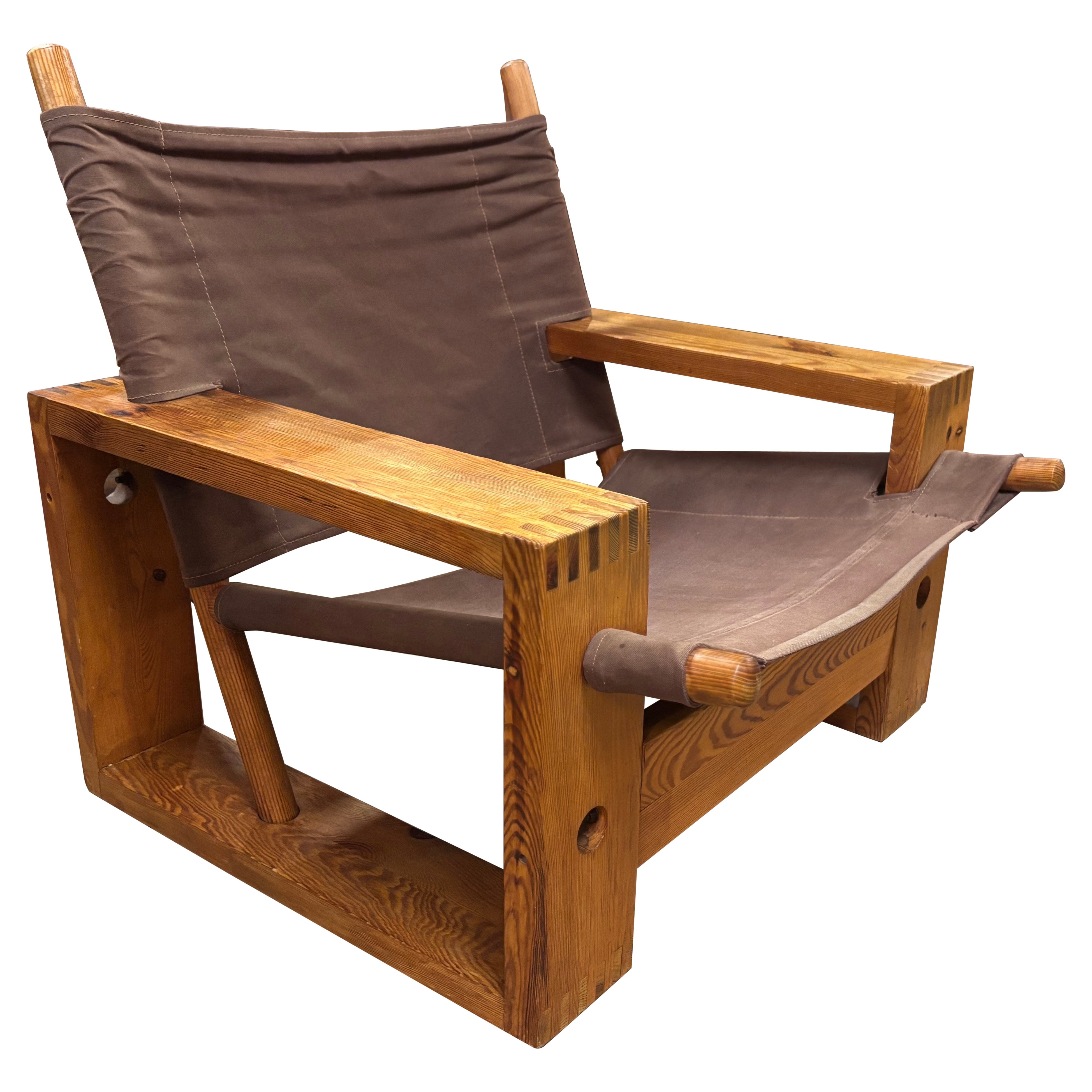 Ate van Apeldoorn Low Lounge Chair, Netherlands, Circa 1960s