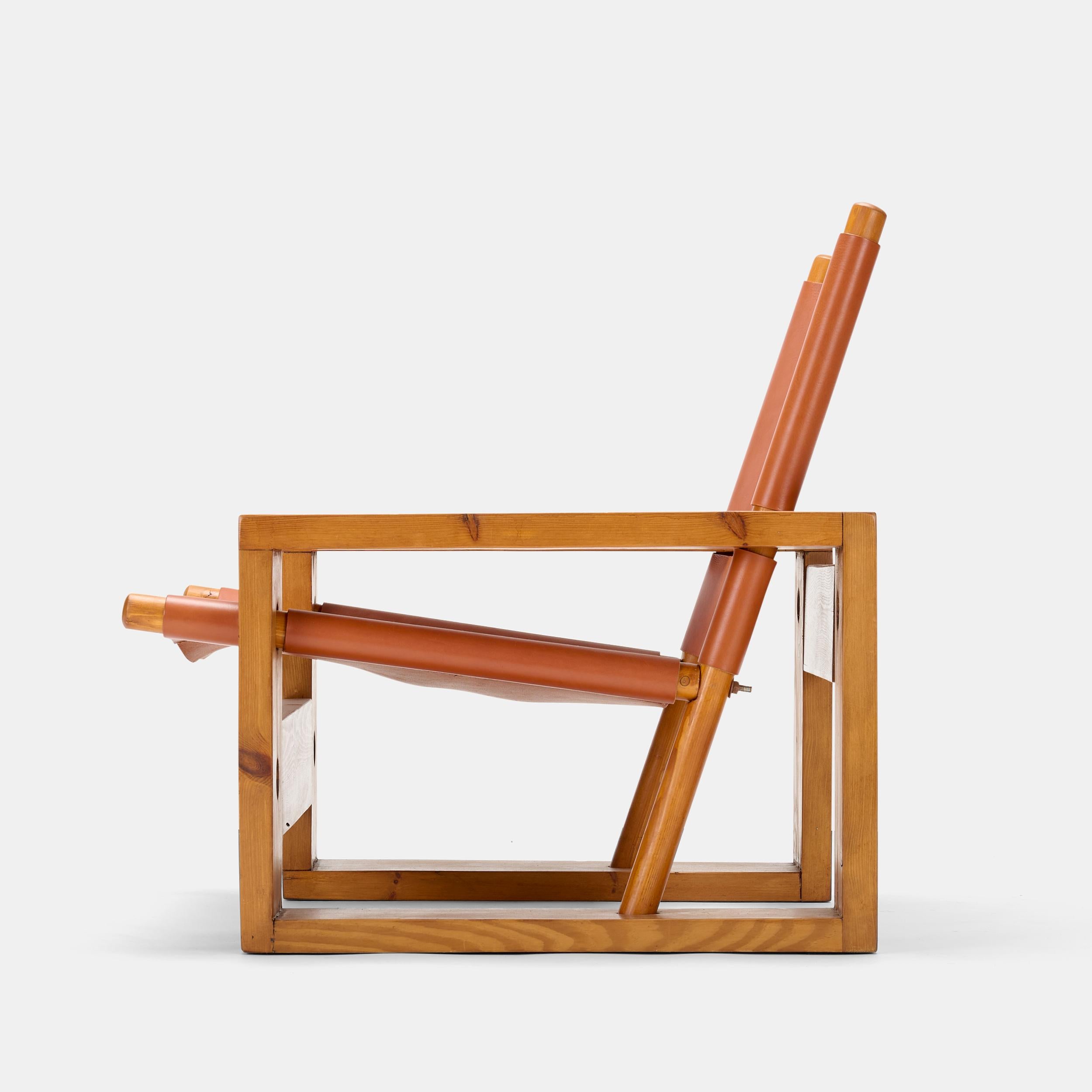 Ate Van Apeldoorn Paire de chaises longues pour Houtwerk Hattem, Pays-Bas années 1960 en vente 1